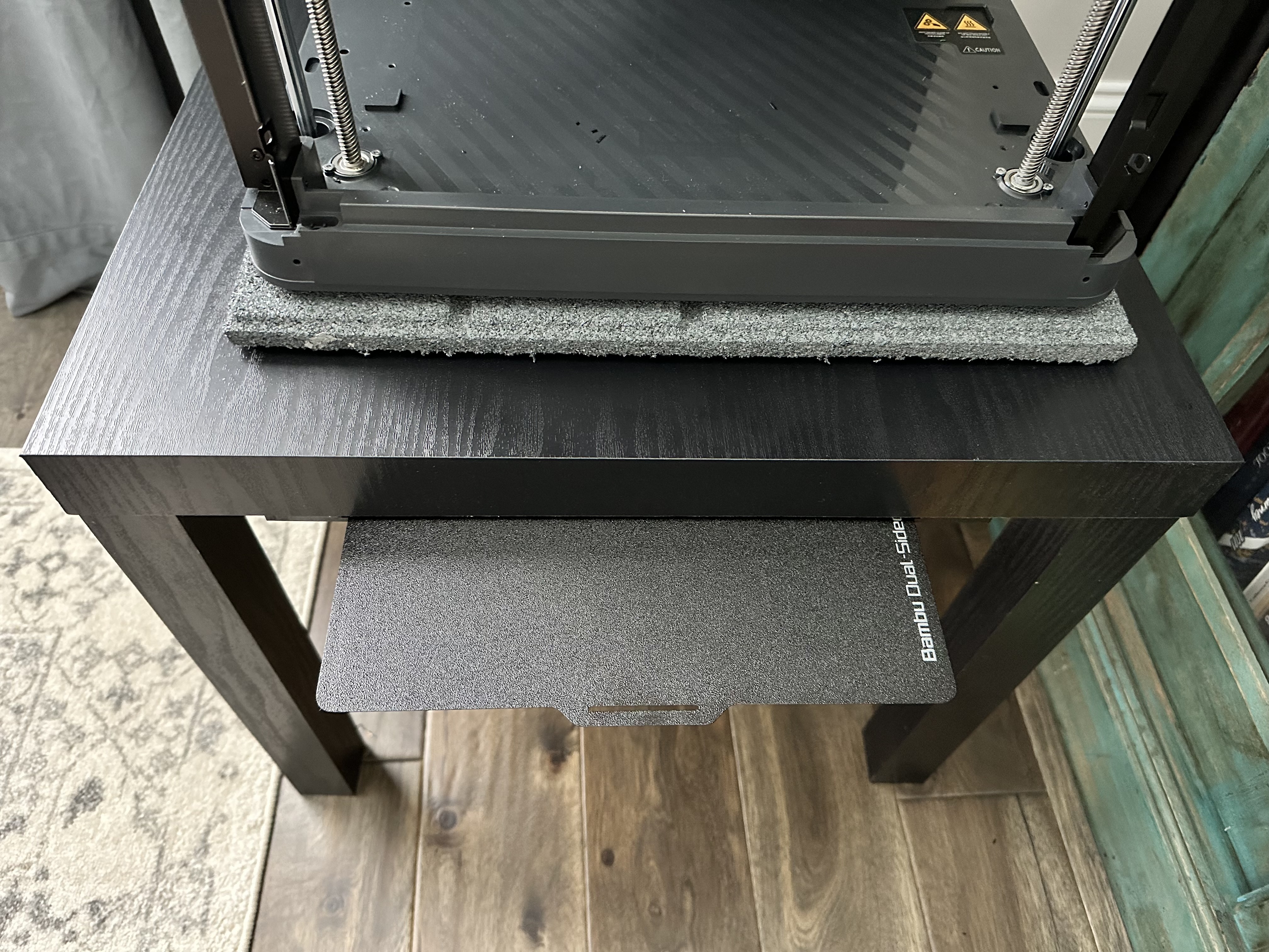 Printer Plate Holder Under Table Mount / Plate Storage