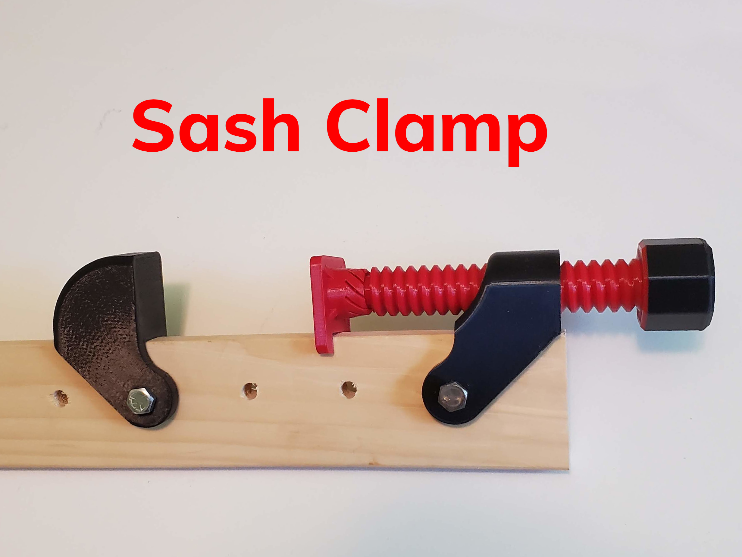 Sash Clamp / Bar Clamp - Printed Threads Version - photo 2