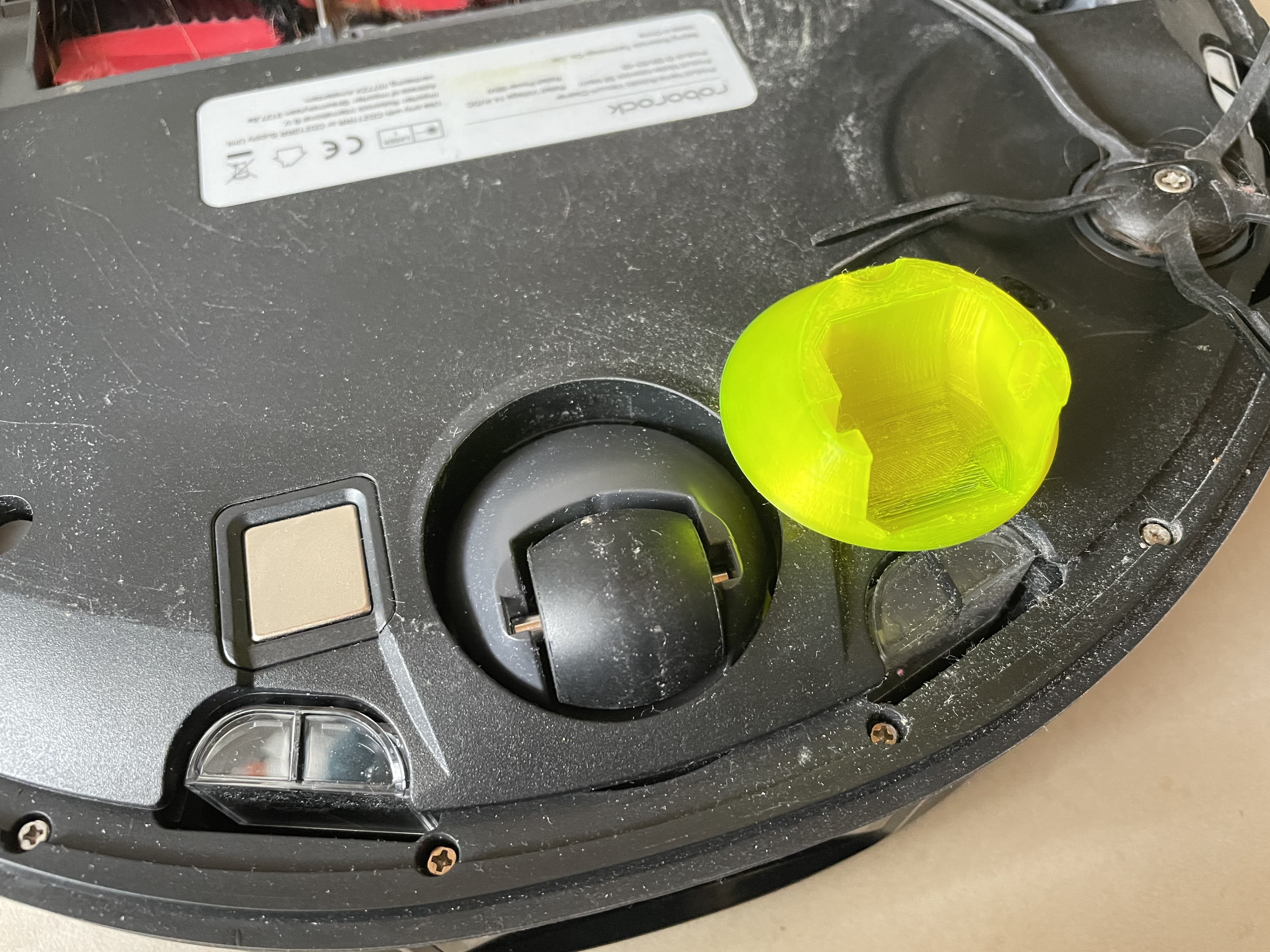 Replacement front wheel casing for Roborock S5 MAX, S6, etc…