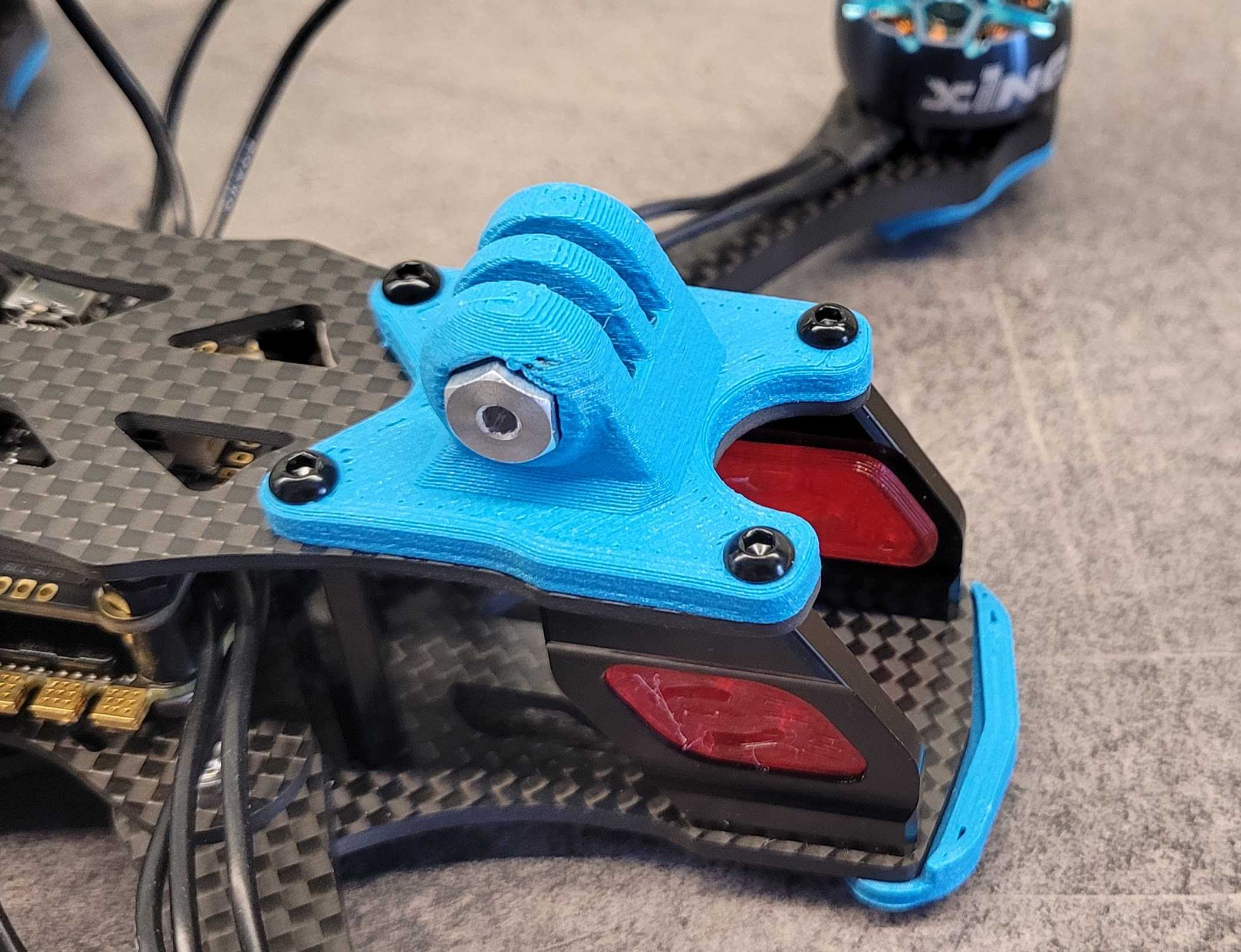 APEX Evo 5 GoPro mount and front bumper