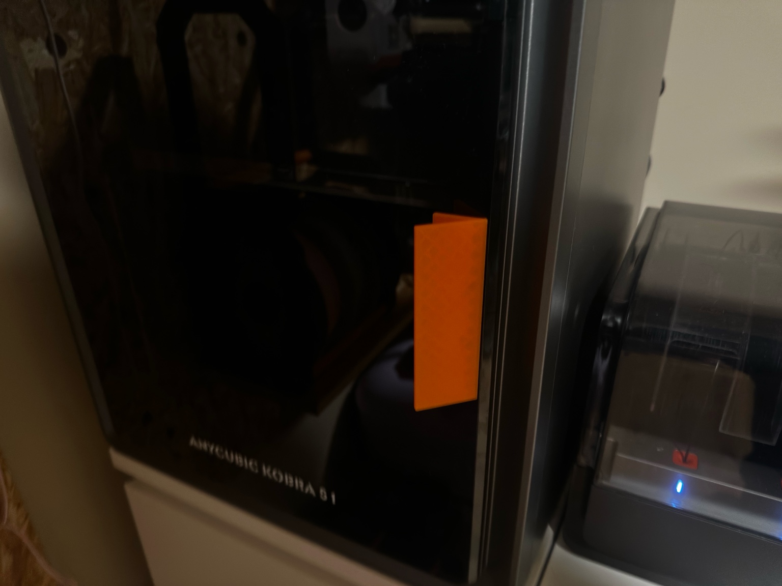 Ergonomic Door Handle for Anycubic Kobra S1 (Prusa-style Design) - photo 2