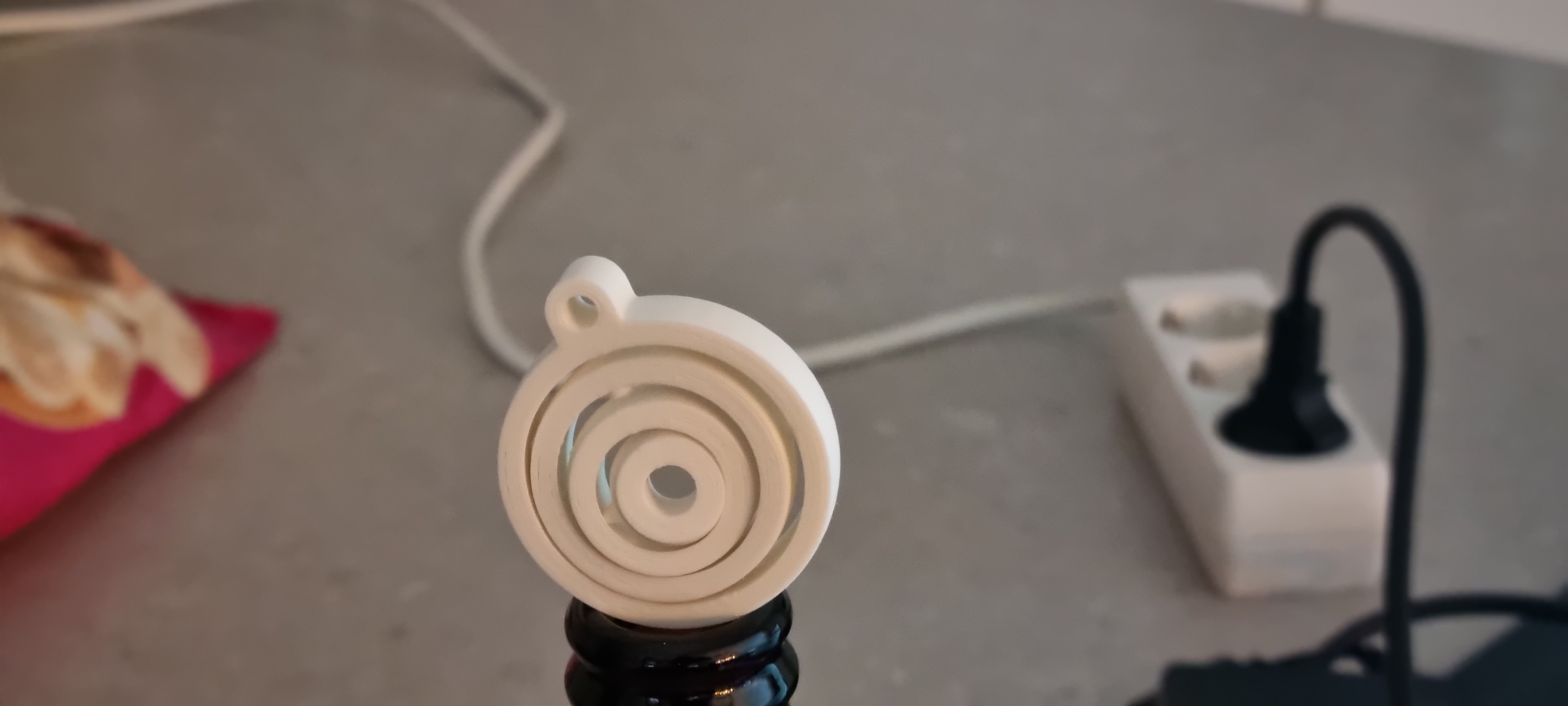 Print in Place: Gyroscope Fidget toy (keychain) - photo 2