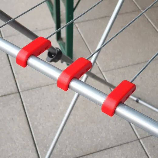 Drying rack wire repair clip (for 14mm tubes) - photo 2