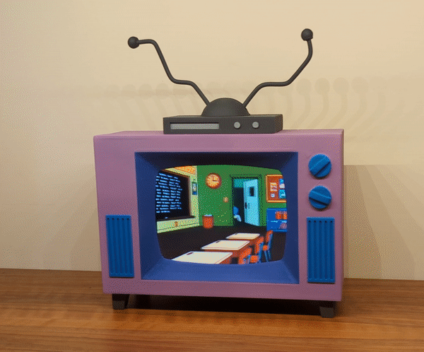 The Simpsons TV Phone Box / Case - photo 2
