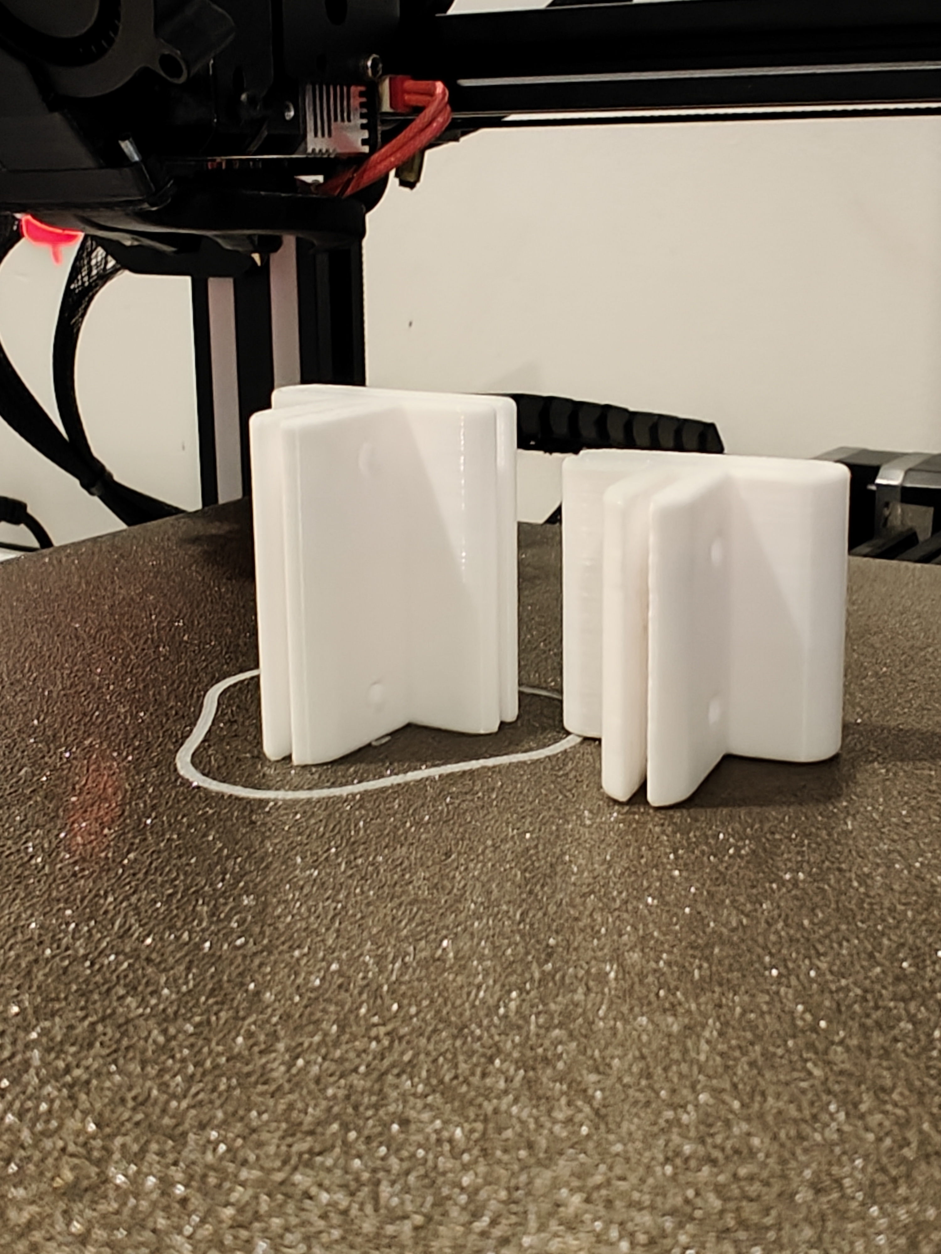 Sprite/ender 3 s1 extruder flat cable holder for ender v2 - photo 2
