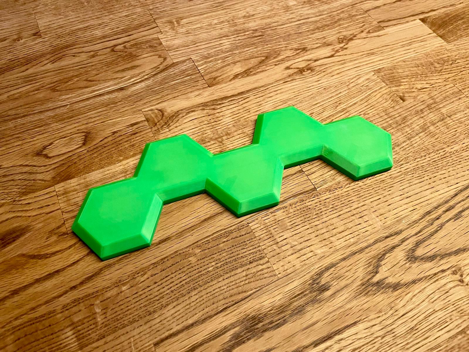 Low Poly, 5 sloped hexagon part tray - photo 3