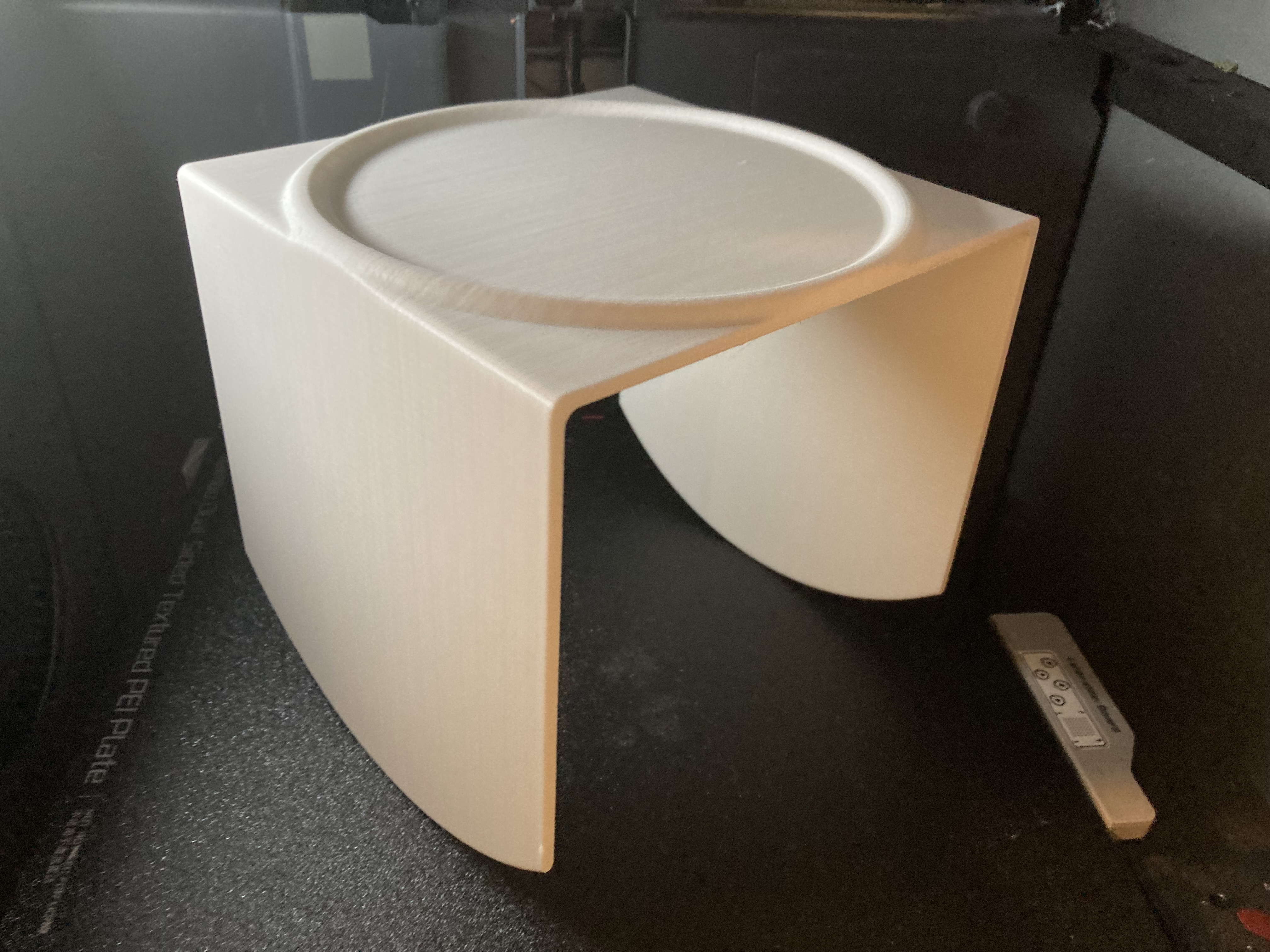 Tray, cupholder, or coaster for square armrest (Ikea Morabo) - photo 3