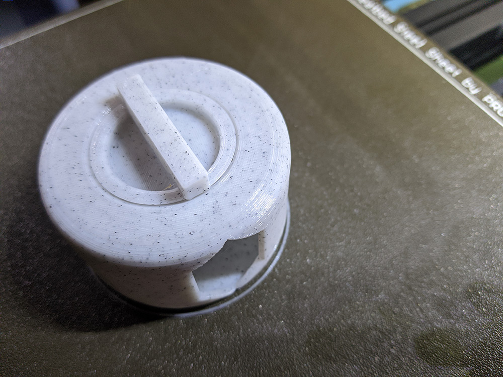 Print-in-place cable winder "puck", no supports necessary (uses slicer trick) - photo 4