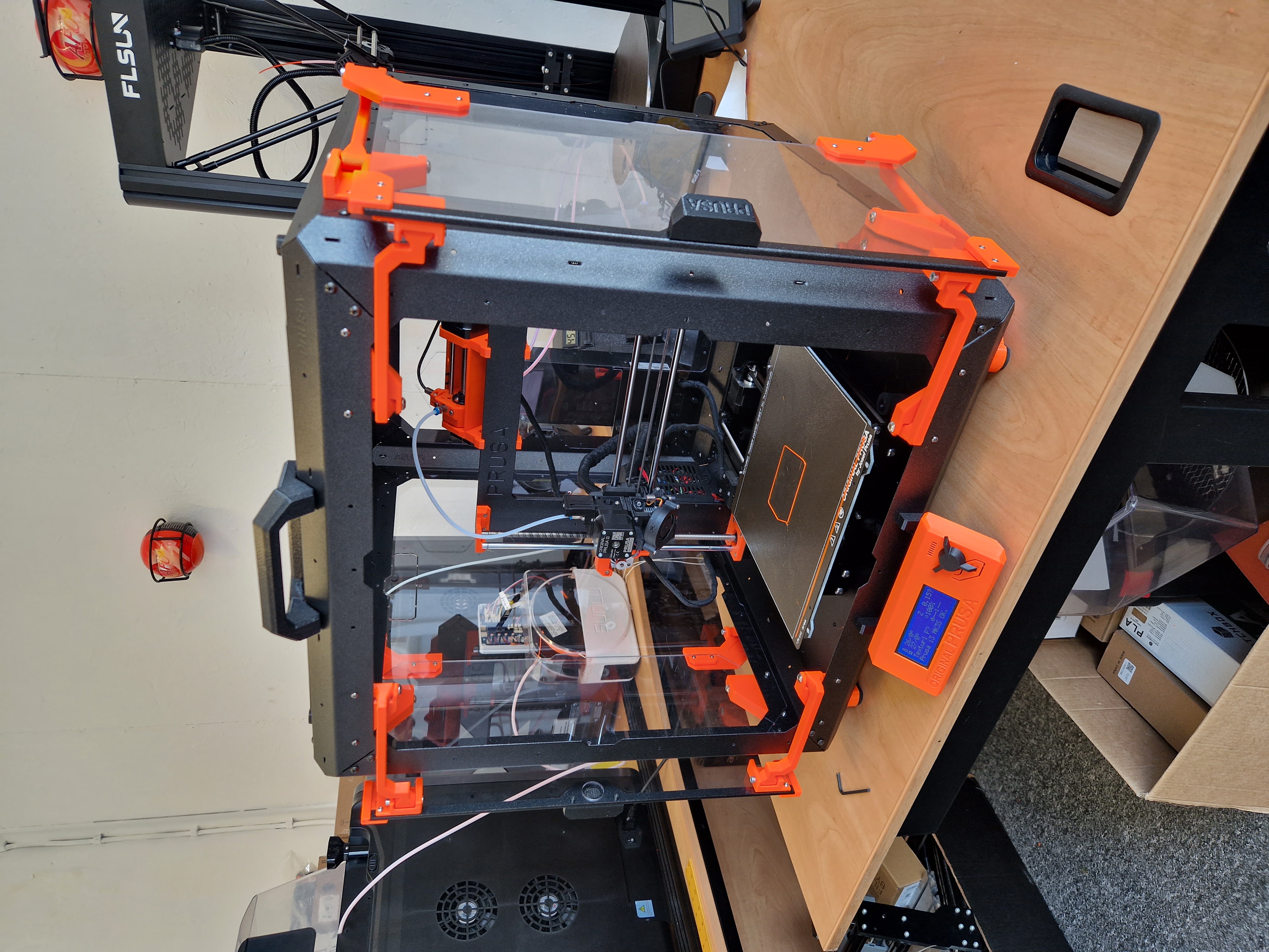 Swinging door upgrade for Original Prusa Enclosure - photo 3