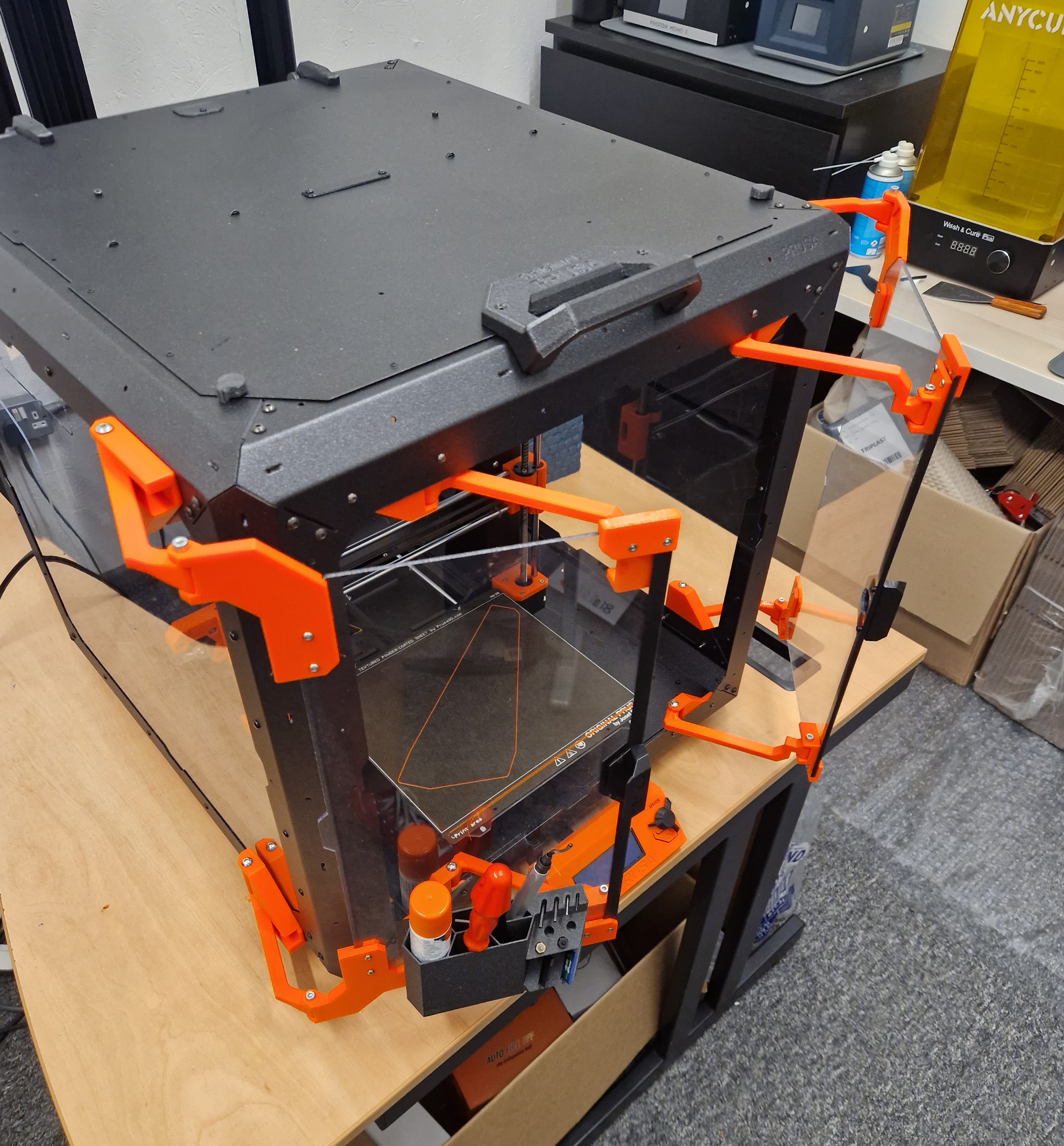 Swinging door upgrade for Original Prusa Enclosure - photo 2