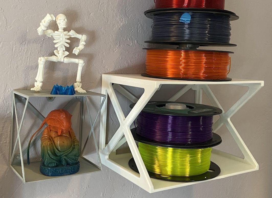 Simple Parametric Double Shelf