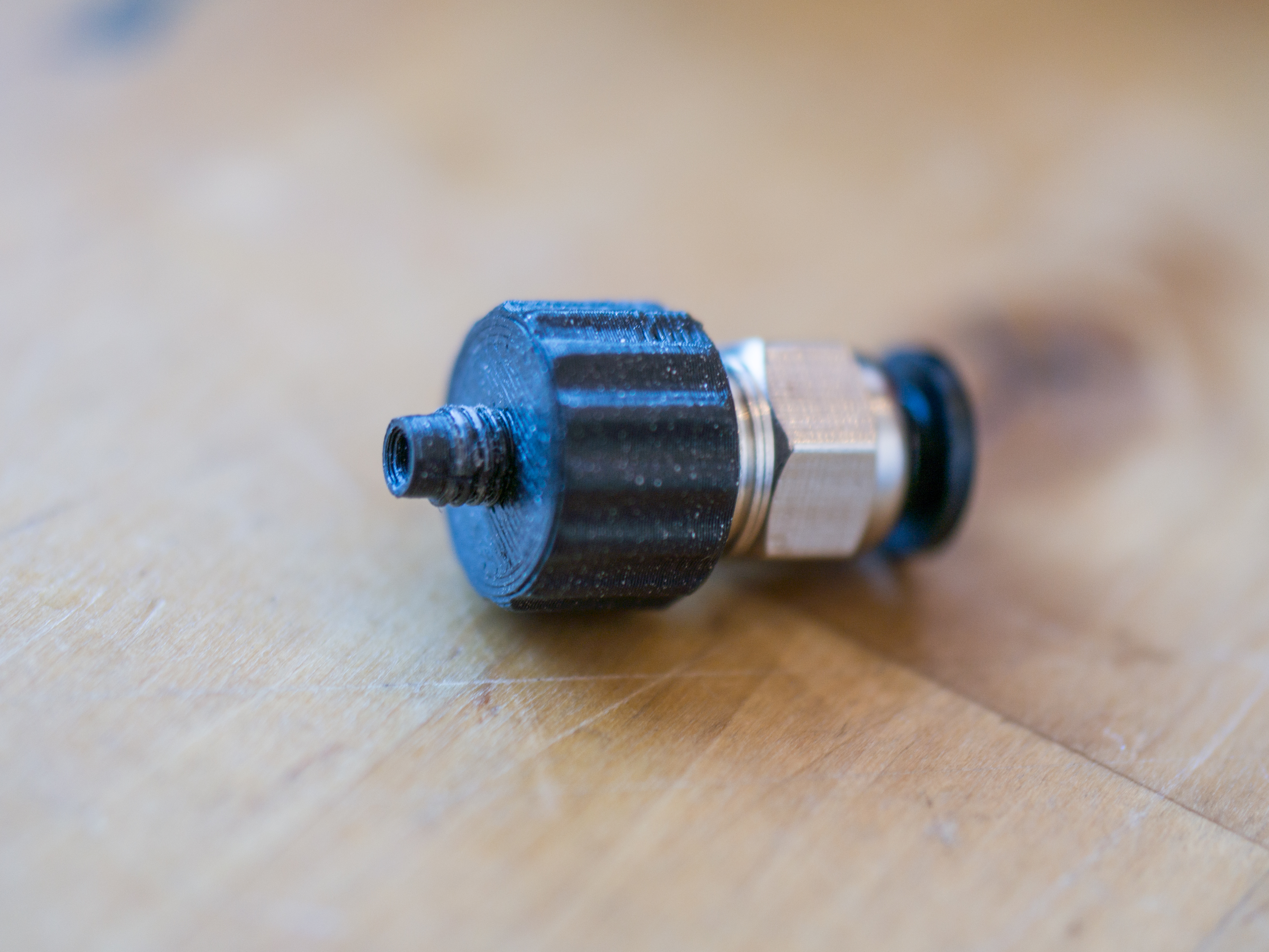 Prusa MK4 Filament Guide & M10 pneumatic fitting adapter - photo 4