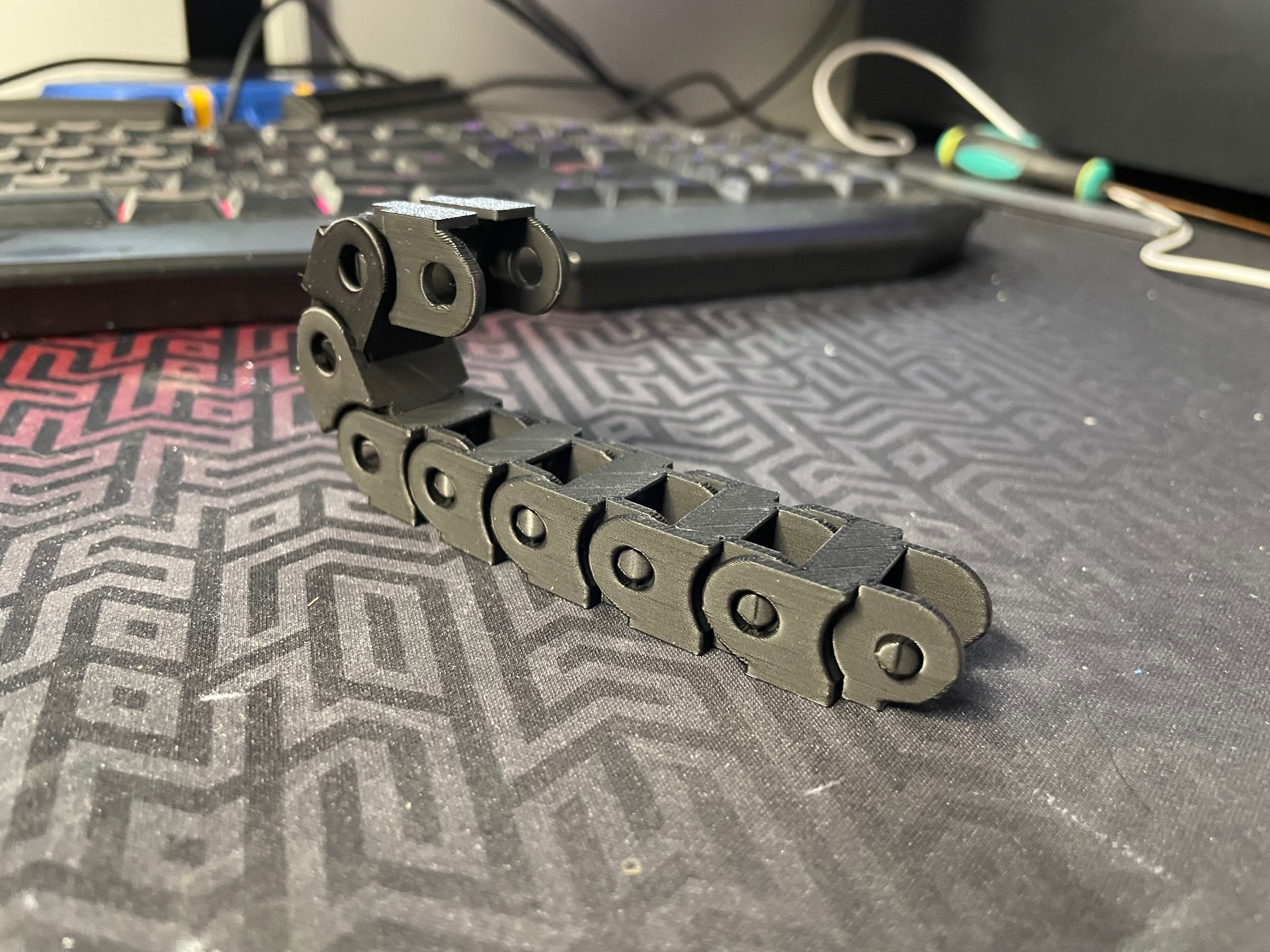 Print-in-place Cable Chain