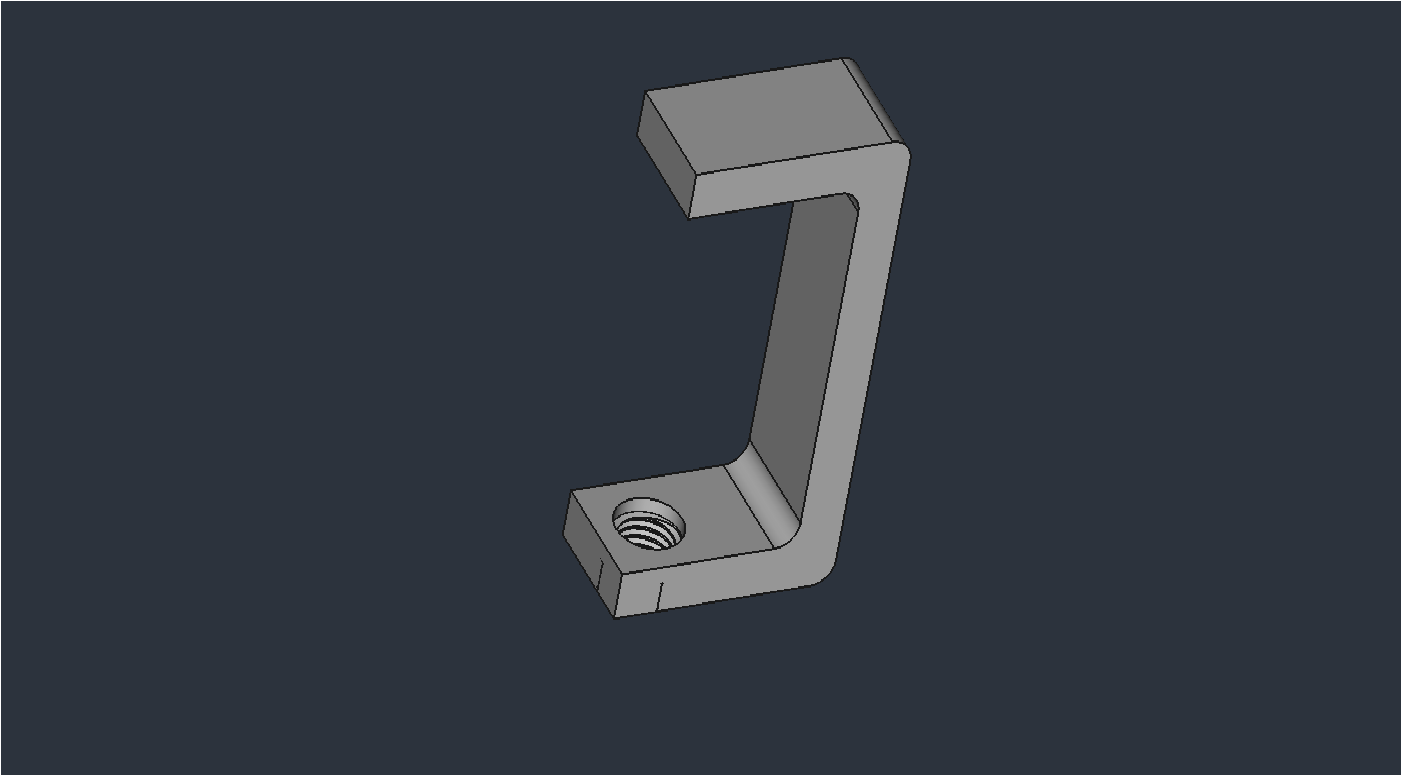 3D printet screw clamp