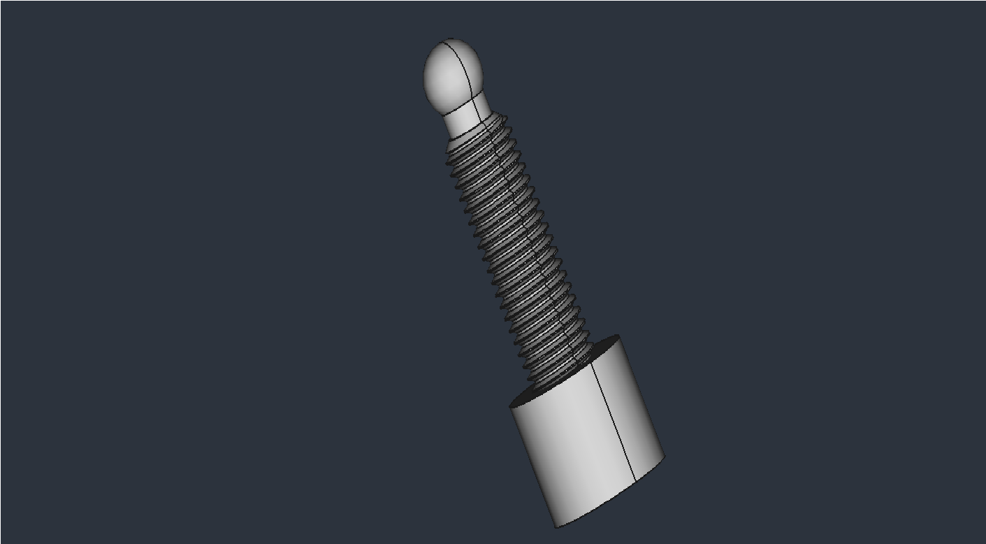3D printet screw clamp - photo 2
