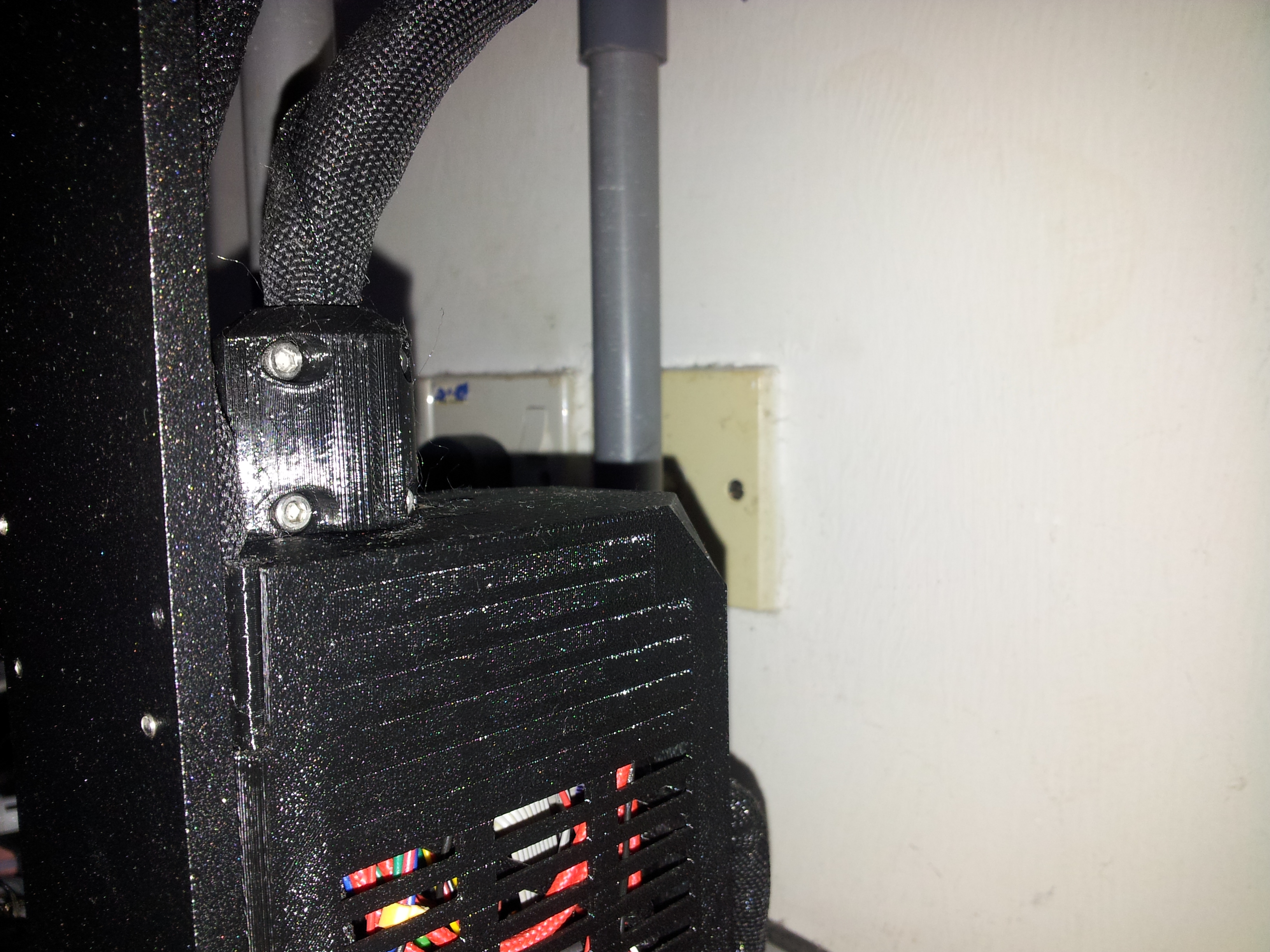 Extended Extruder Cable Clip