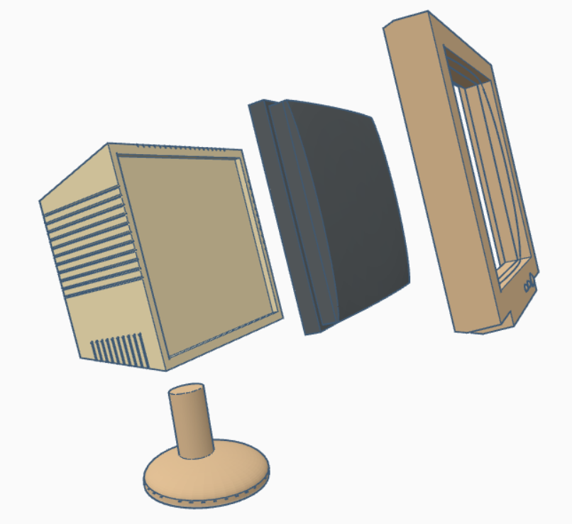 Miniature Oldschool PC Monitor - photo 3