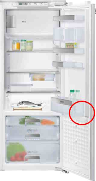 Repair Siemens refrigerator KG KIFF28A iQ500 door rack - photo 3