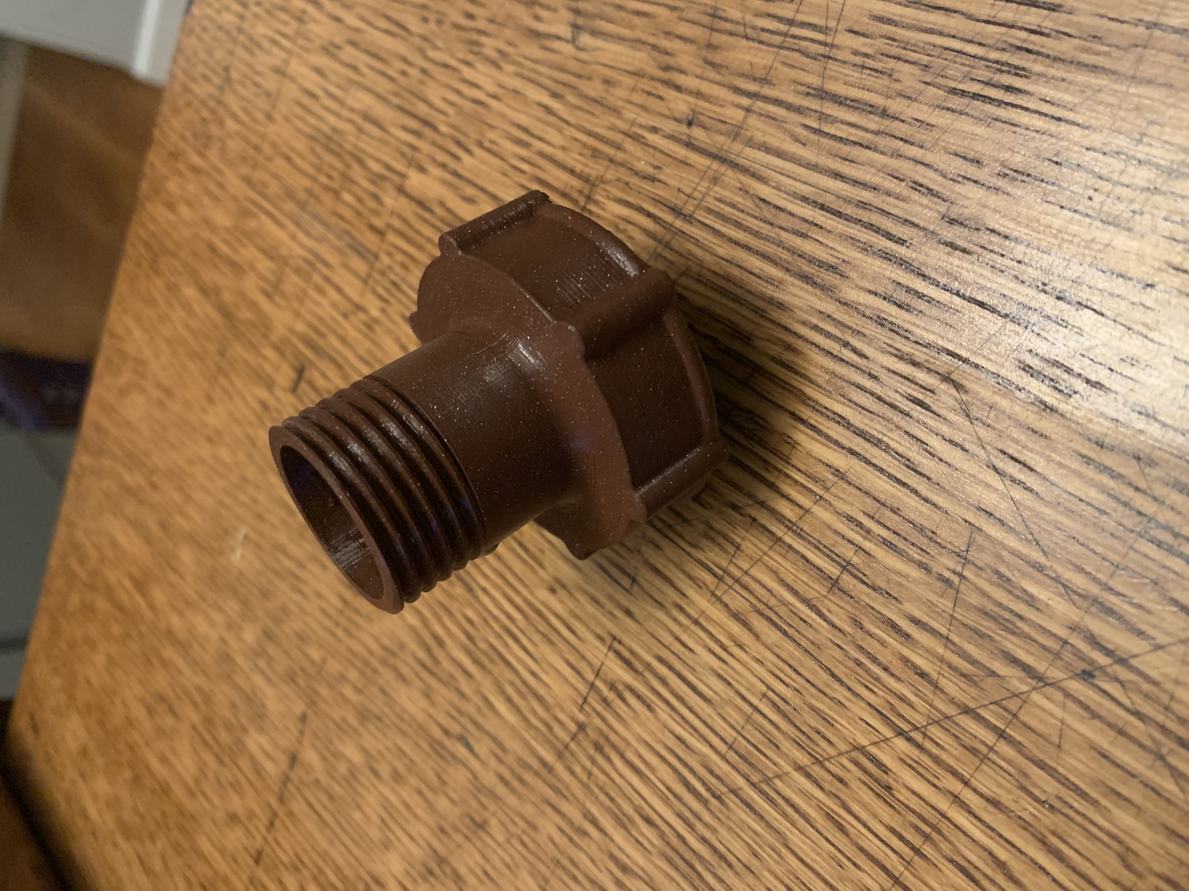 pool drain cap to garden hose adapter