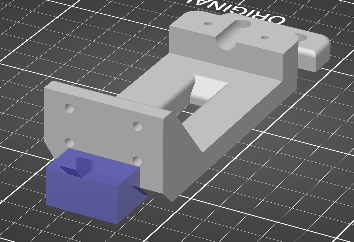 Easy dial indicator mount for Prusa MK3s - photo 4