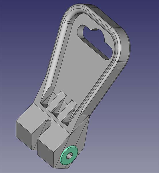 Tool guide clamp handle - photo 2