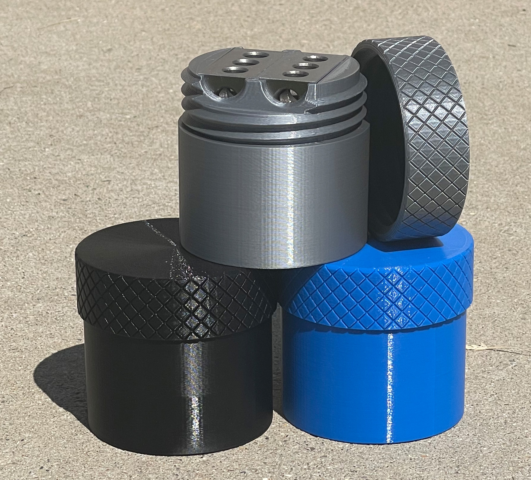 123 Block Storage Canister x 2