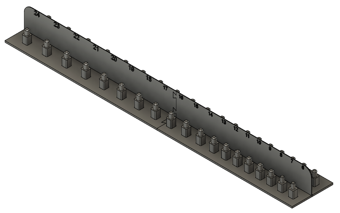Metric 3/8 (8-24mm) Impact socket tray organizer - photo 2