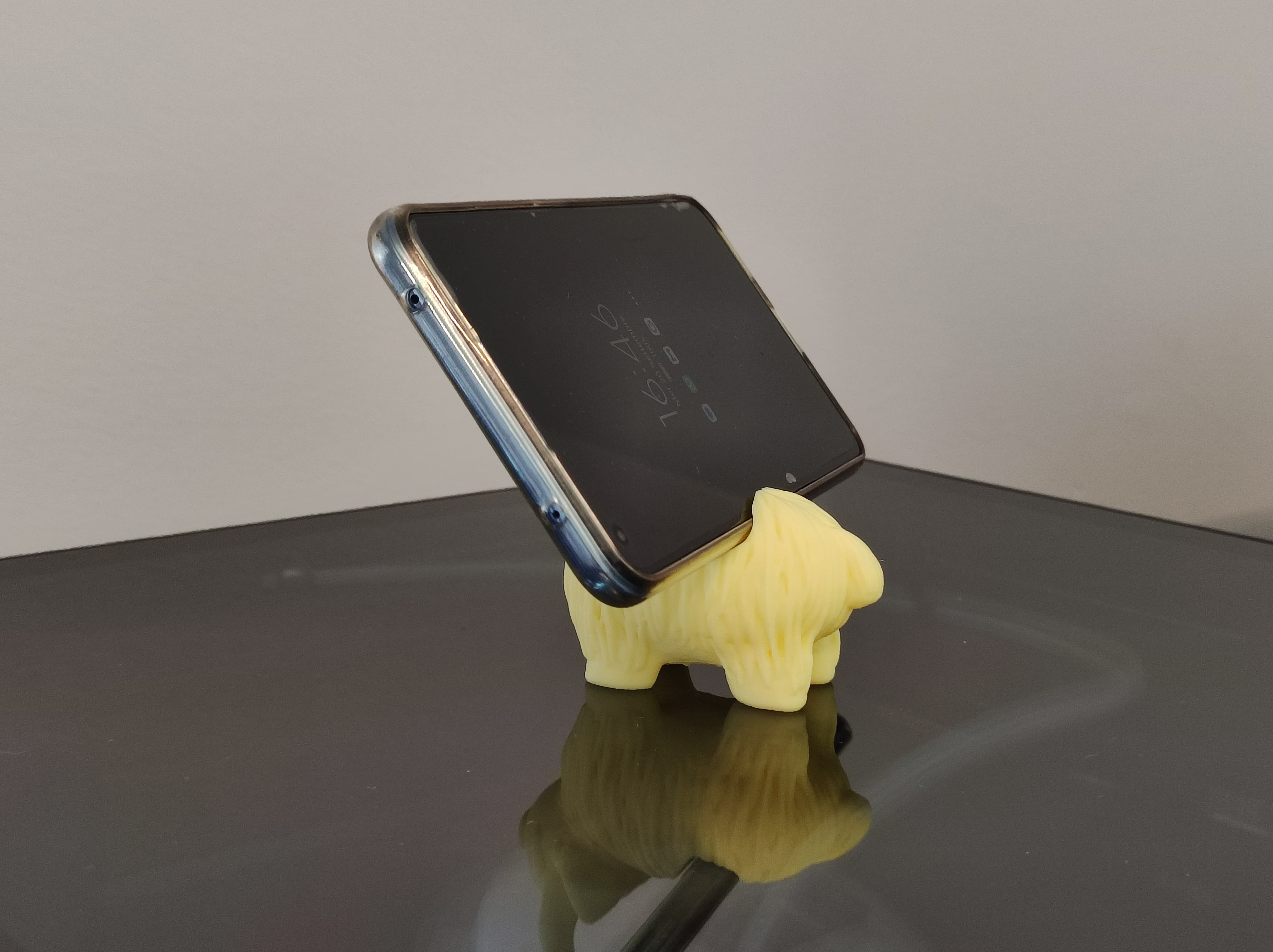 Young Little Highland Cow Phone Holder - photo 3