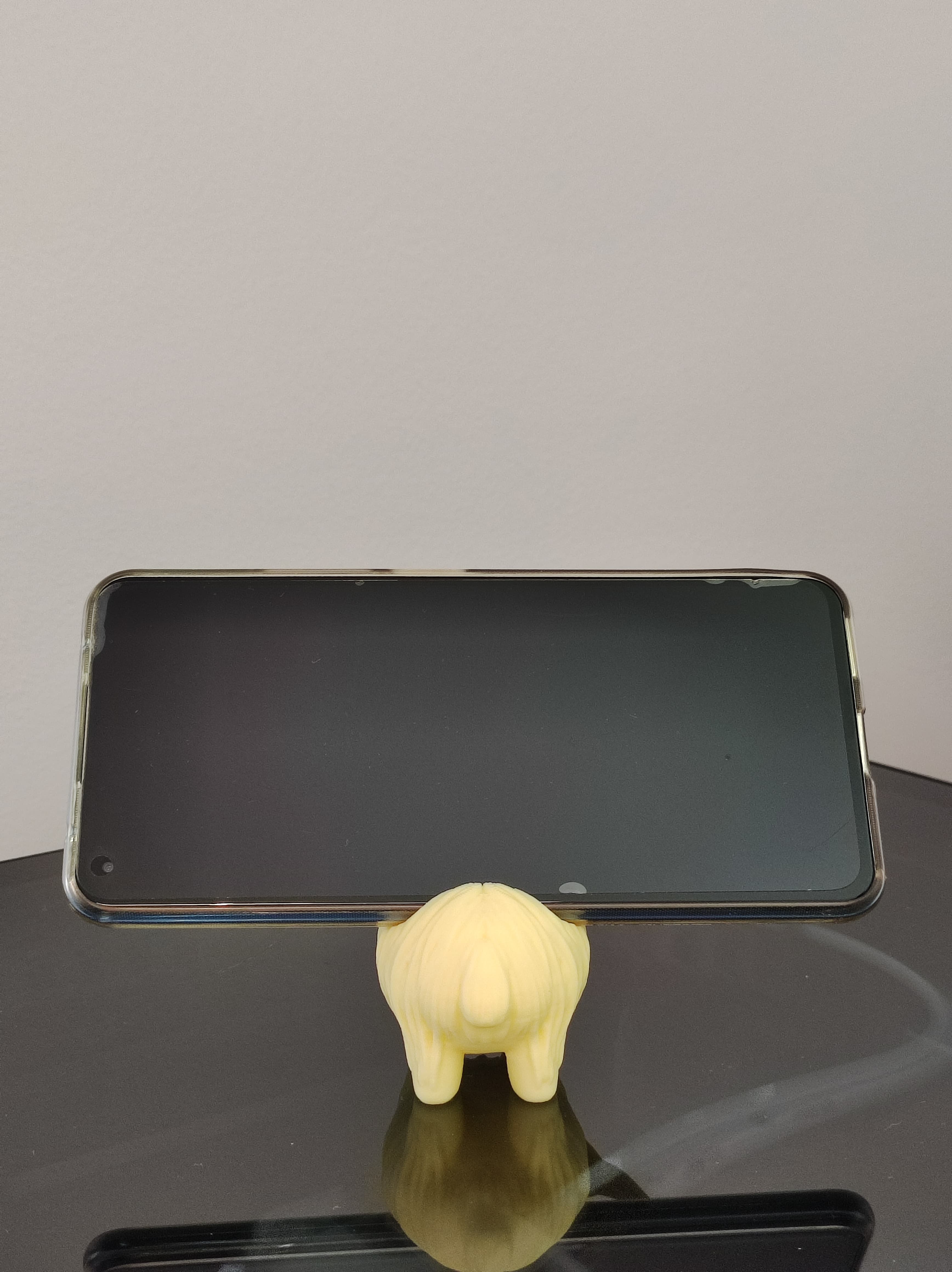 Young Little Highland Cow Phone Holder - photo 4