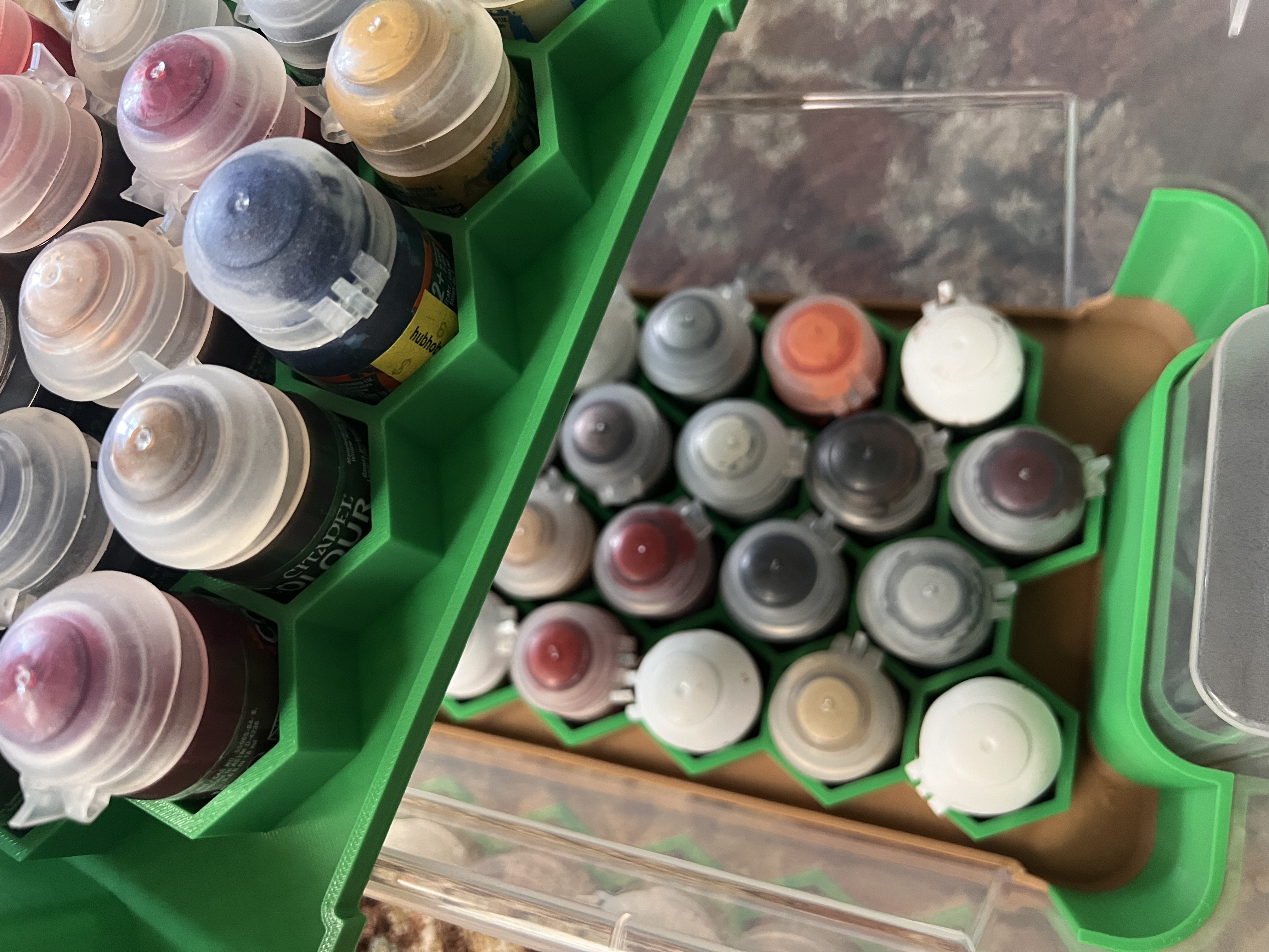 Hobby paint pot (Citadel) storage for Ikea Samla - photo 4