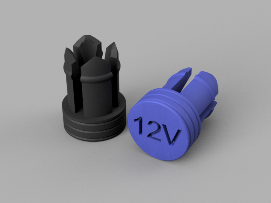 Car 12V plug cover