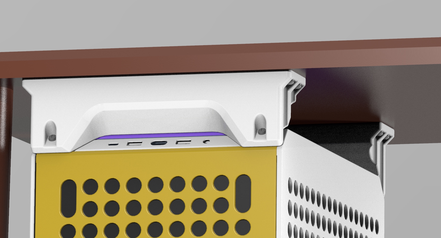 Under Desk Mounting Brackets - QUBE 500 - photo 2