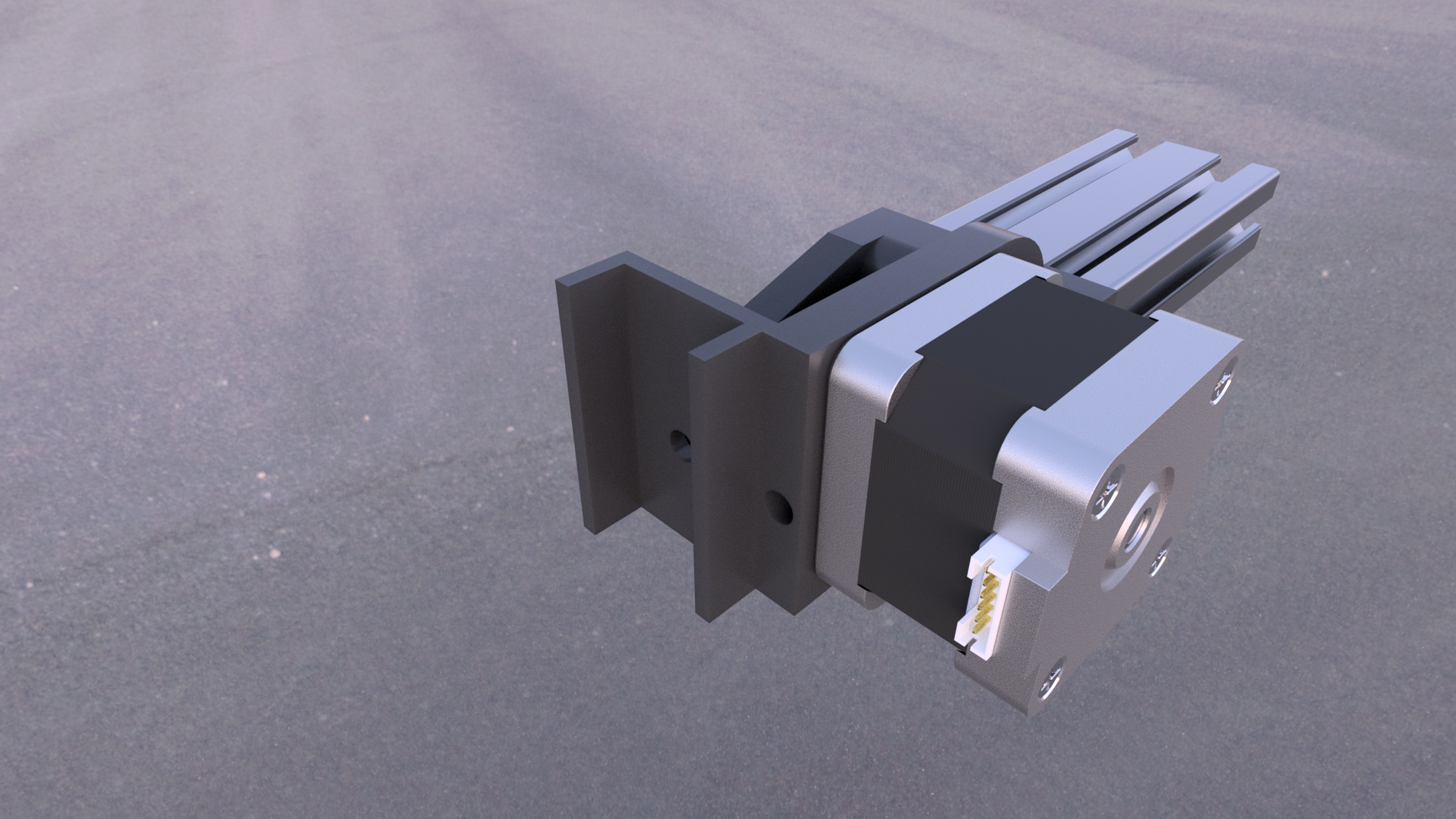Y-Axis Stepper Mount 2040 Extrusion (Perfect for Ender Extender) - photo 4