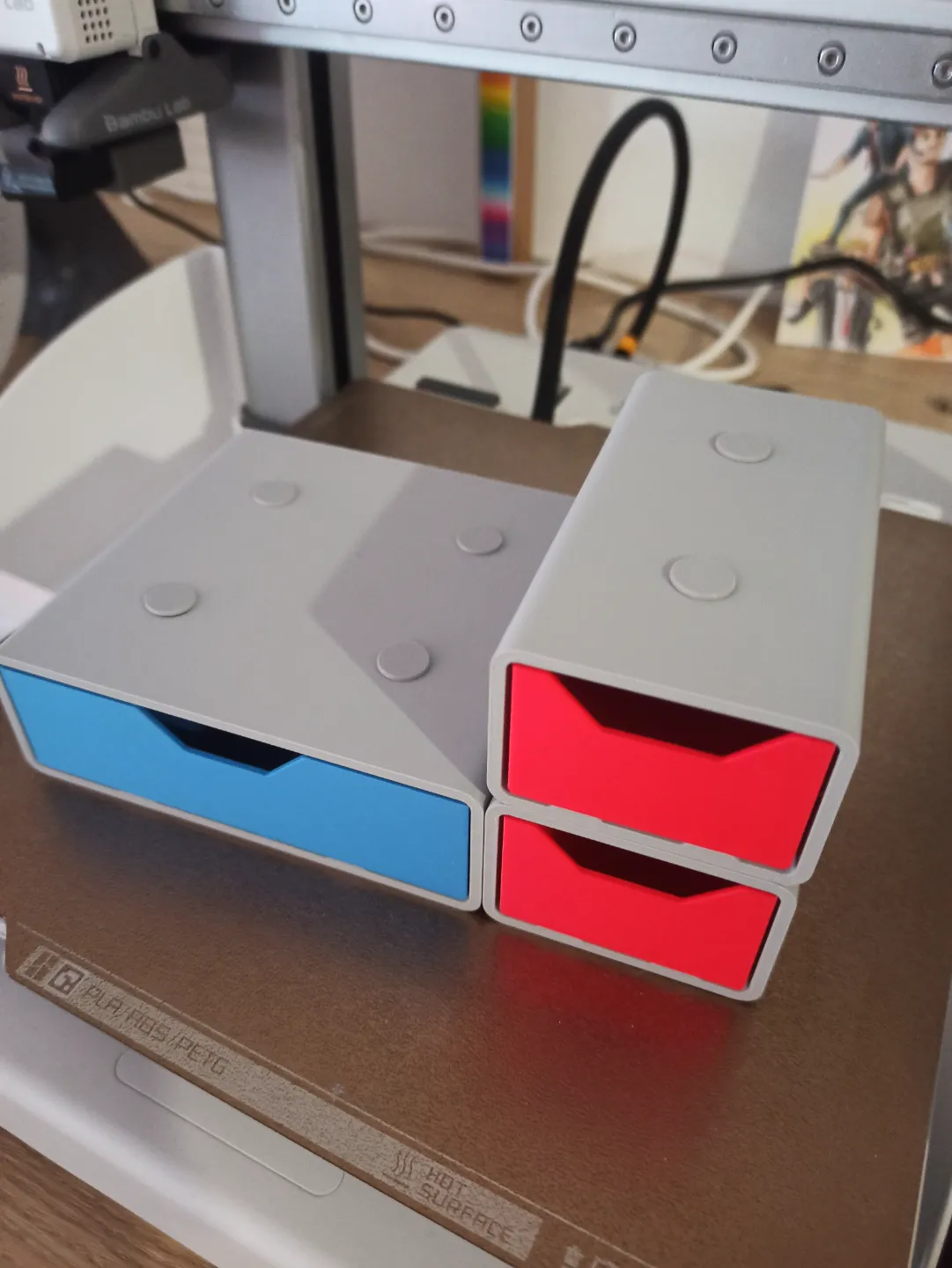 Modular storage boxes with drawers - photo 3