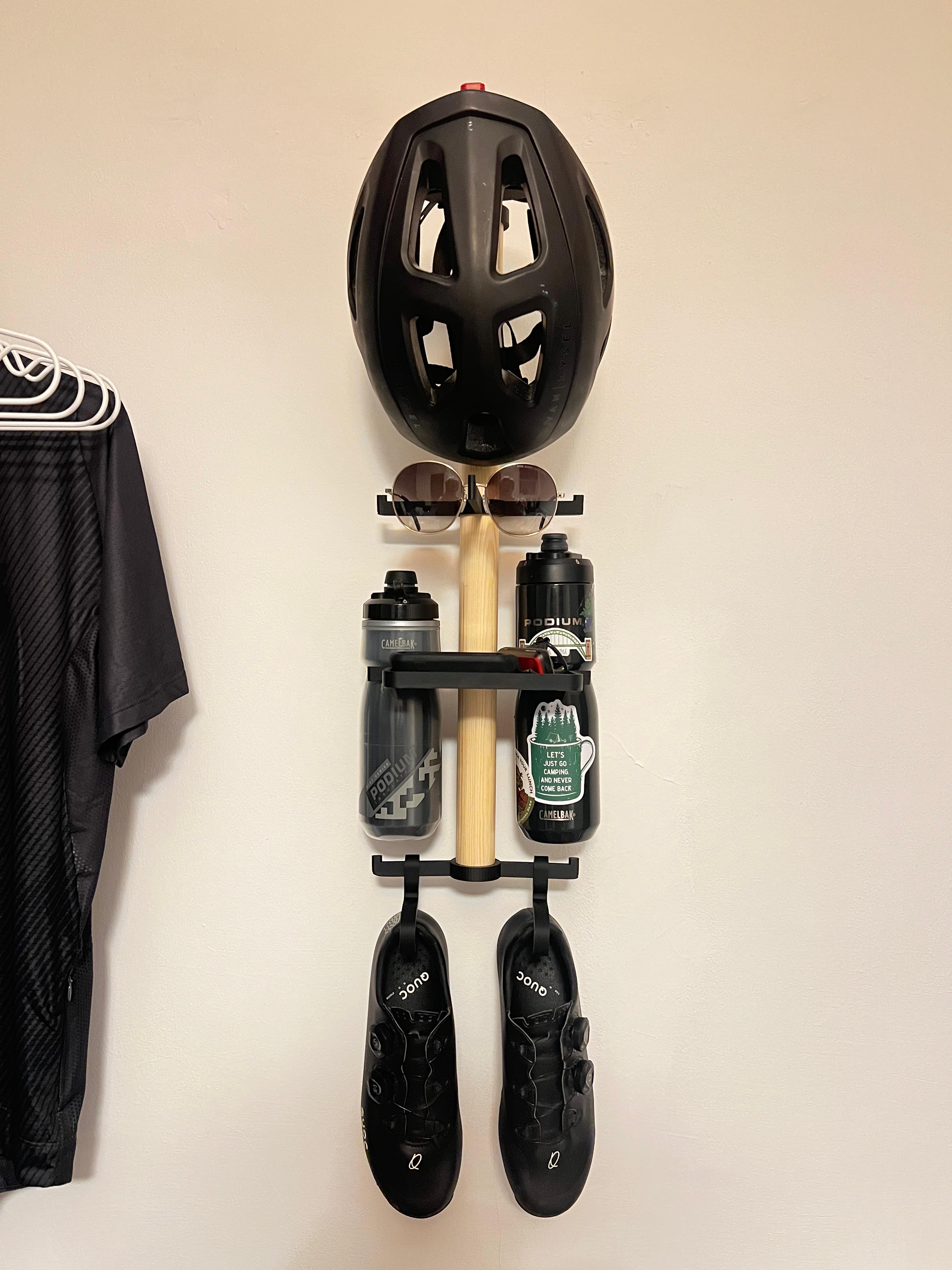 Minimalist Bicycle Gear Rack