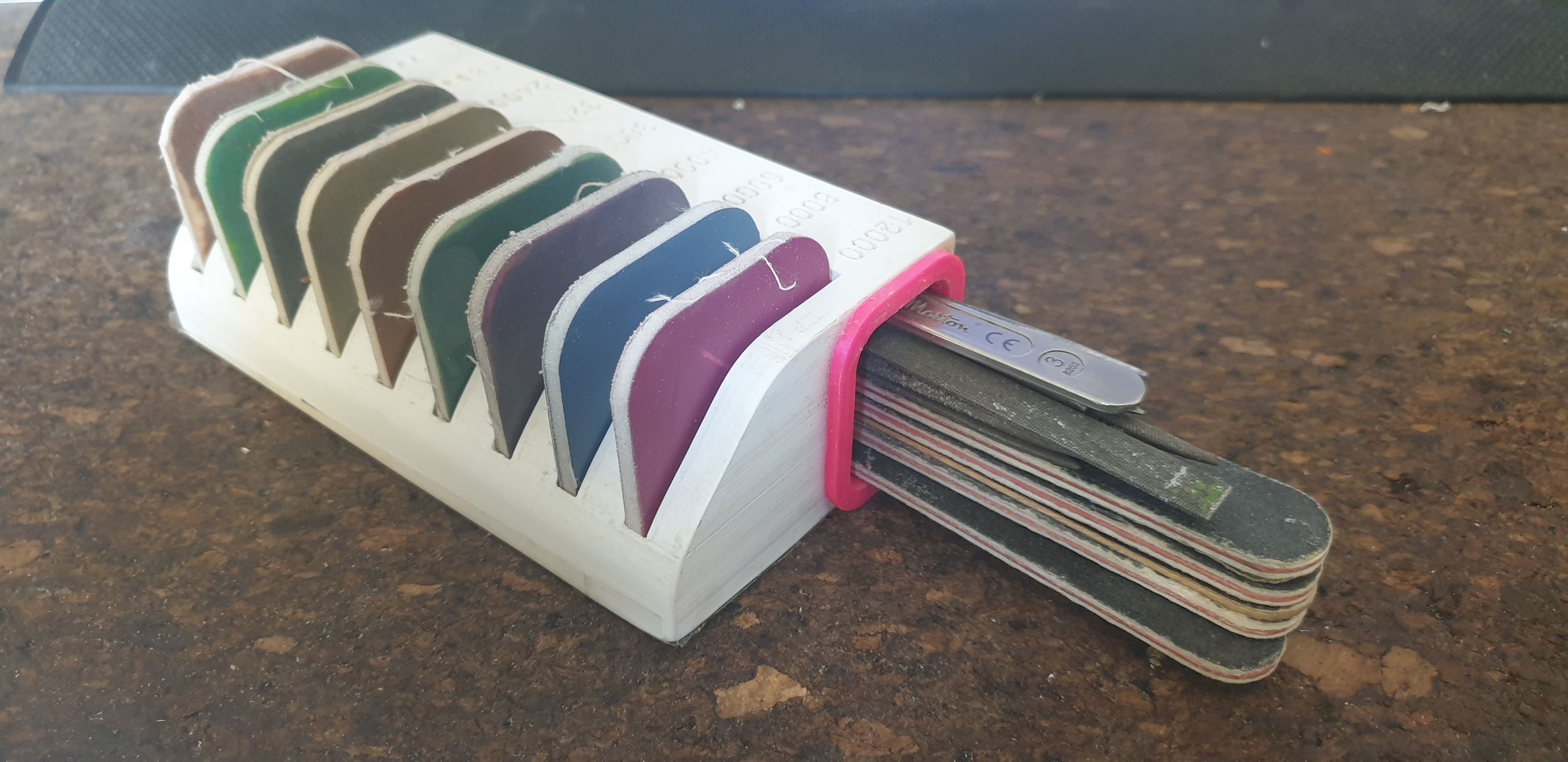 Micro mesh holder with additional storage - photo 2