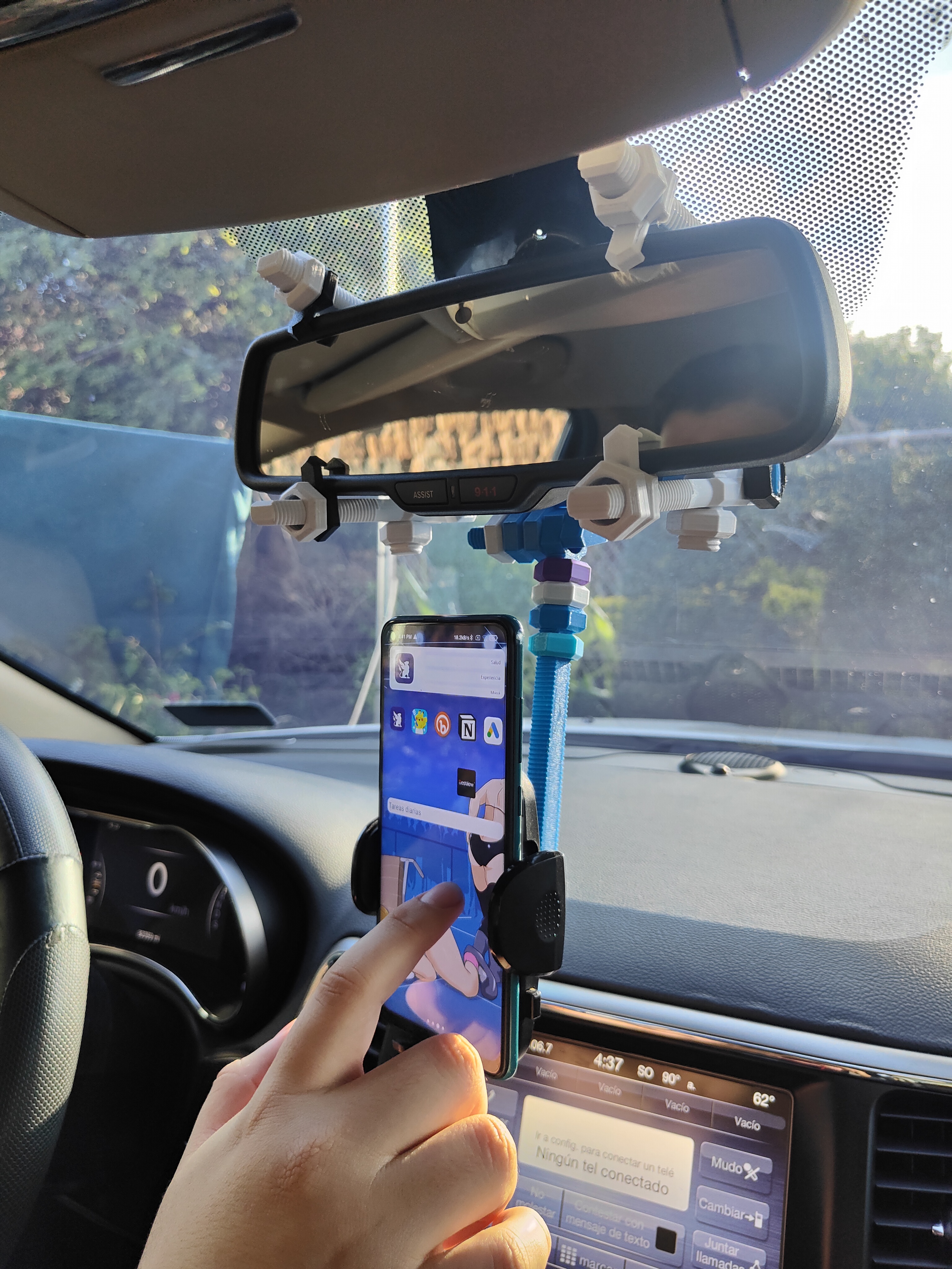 Car Holder Phone for Rearview - photo 4