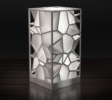 Voronoi Lamp w/ LED Stand - photo 2