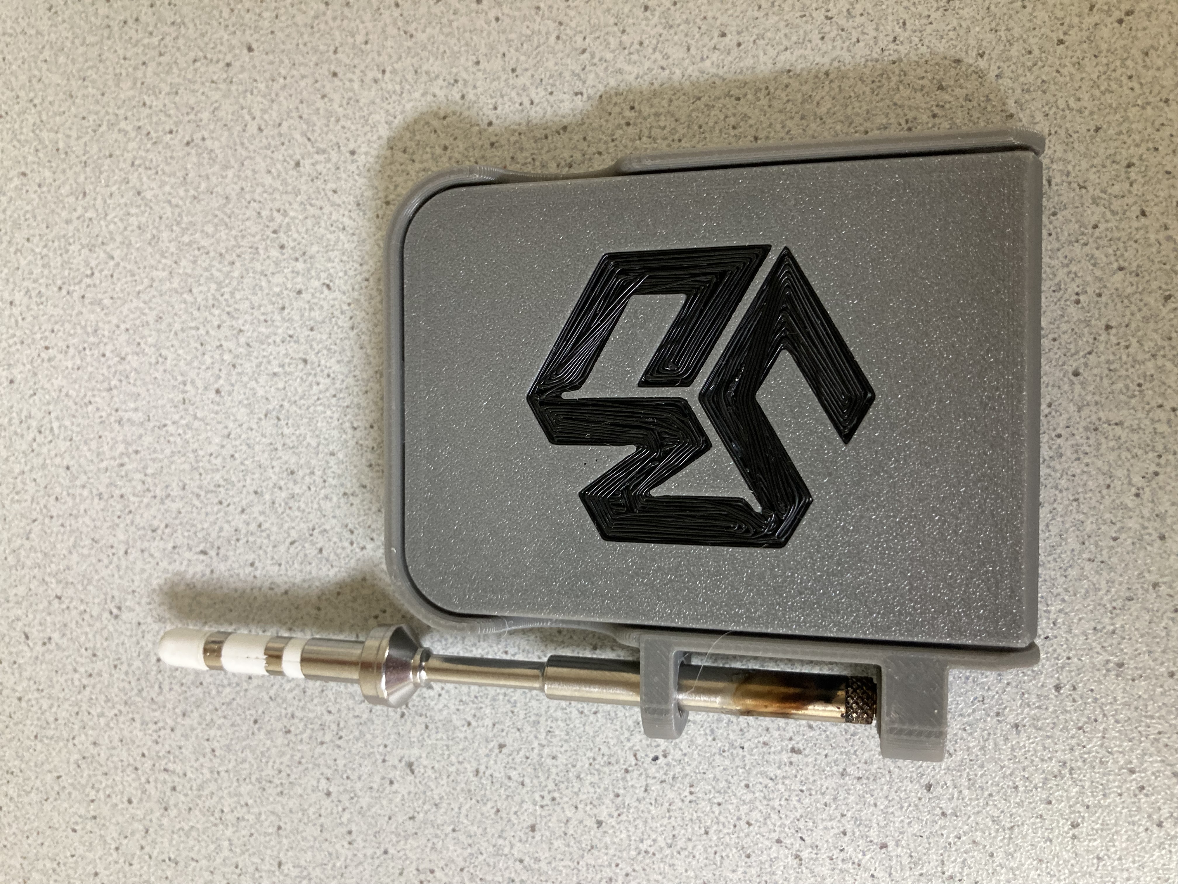 Case for CNC Kitchen Threaded Insert Soldering Tips TS100 Edition