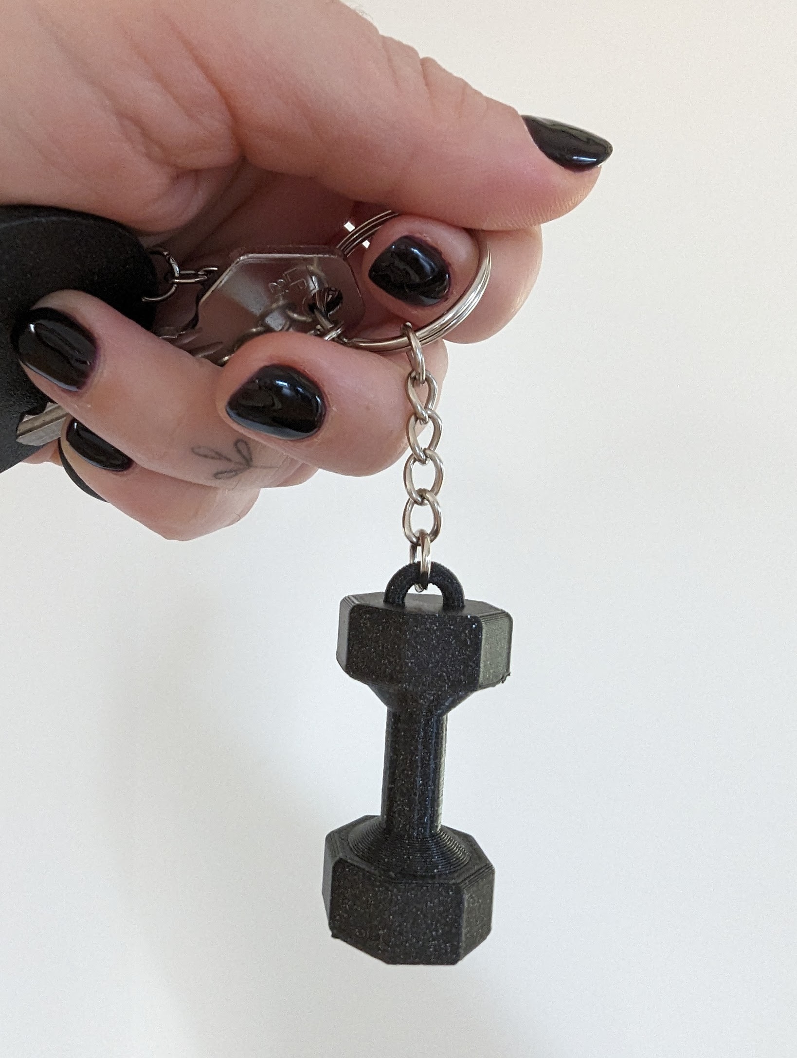 Dumbbell Keychain - photo 4