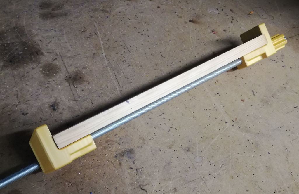 Easy Adjust Bar Clamp M12 threaded rod - photo 2