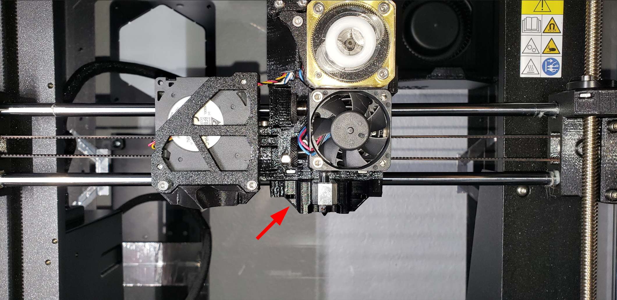 MK4 Nextruder Nozzle Change Heater Block Clamp