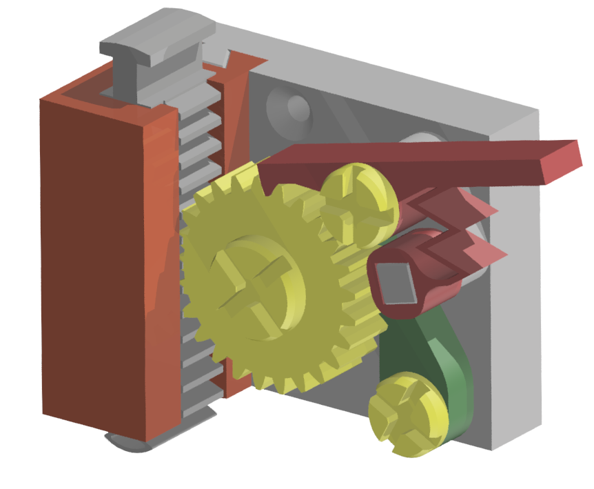 Spring door blocker