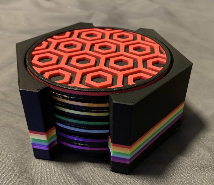 Hexagon Coaster Set - photo 4
