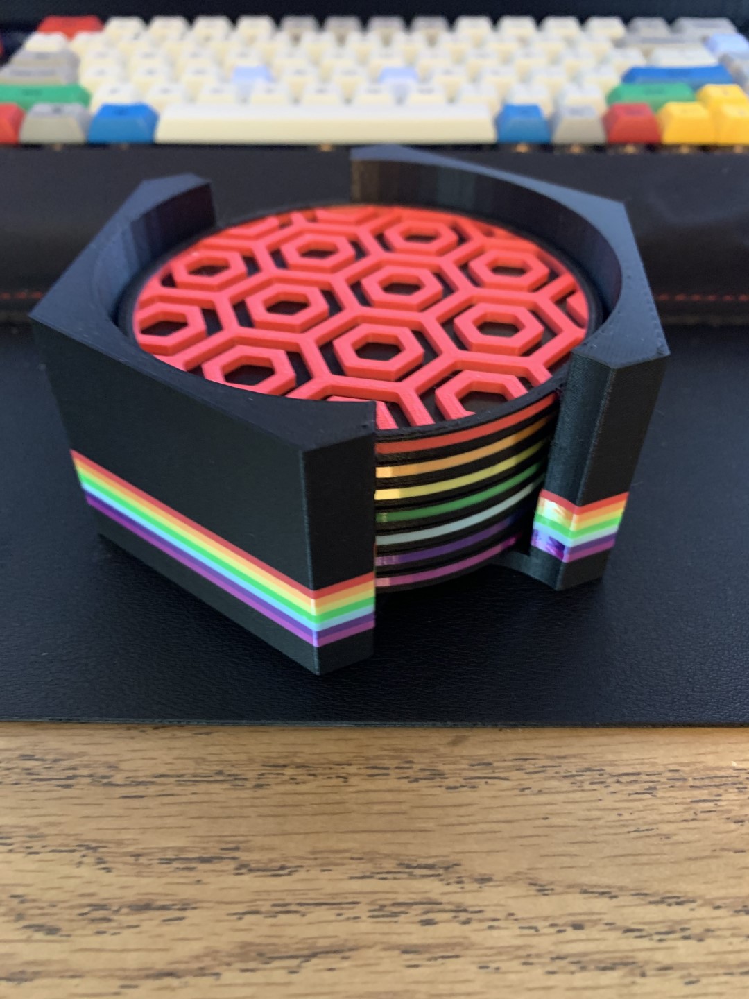 Hexagon Coaster Set