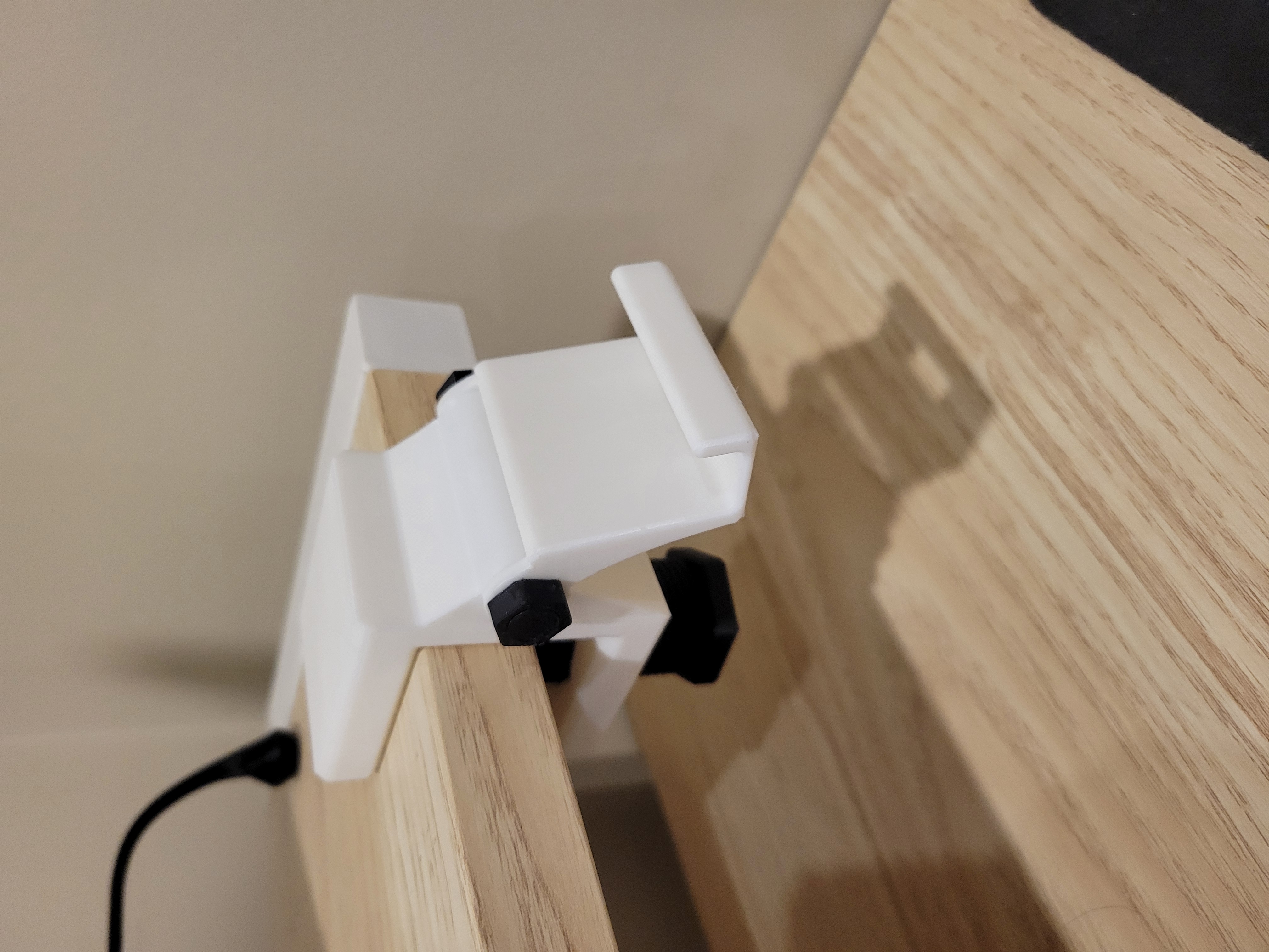 Adjustable Clamp-On Desk Phone Mount - photo 3