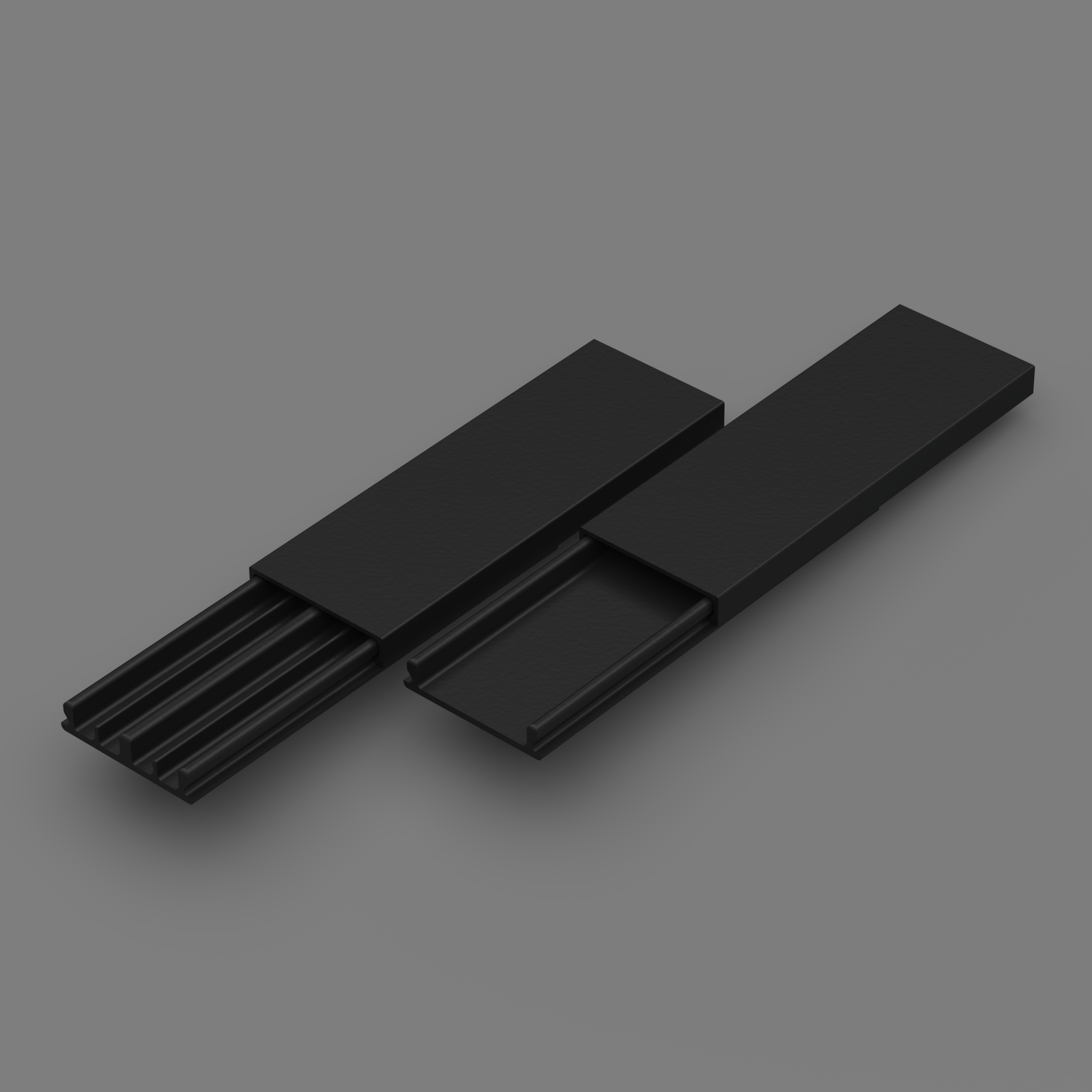Modular, Low Profile Cable Raceway with 3 Different Sizes - photo 2