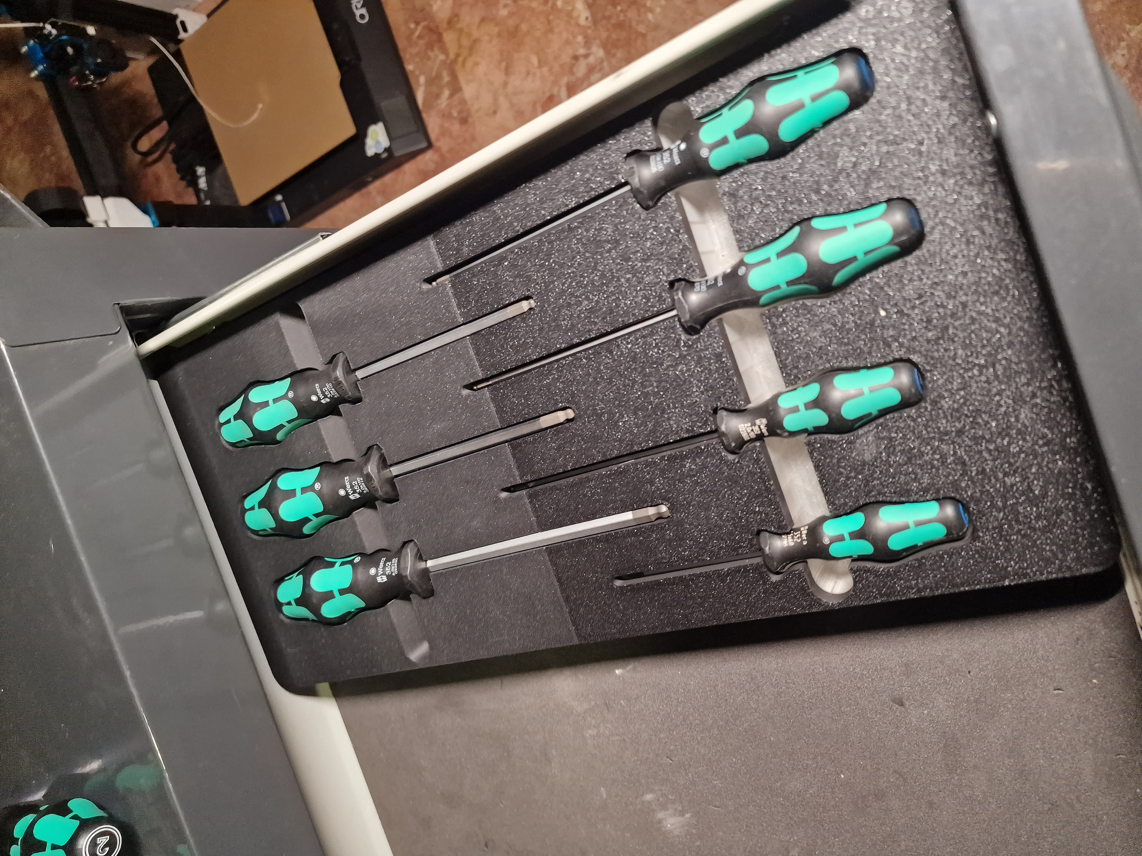 Wera hex screwdriver tray Organizer - photo 2