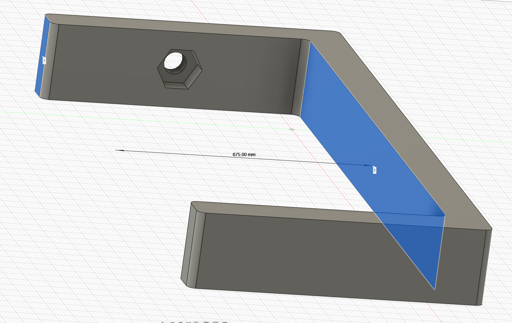 Door trimm clamp 15cm with M6 - photo 3