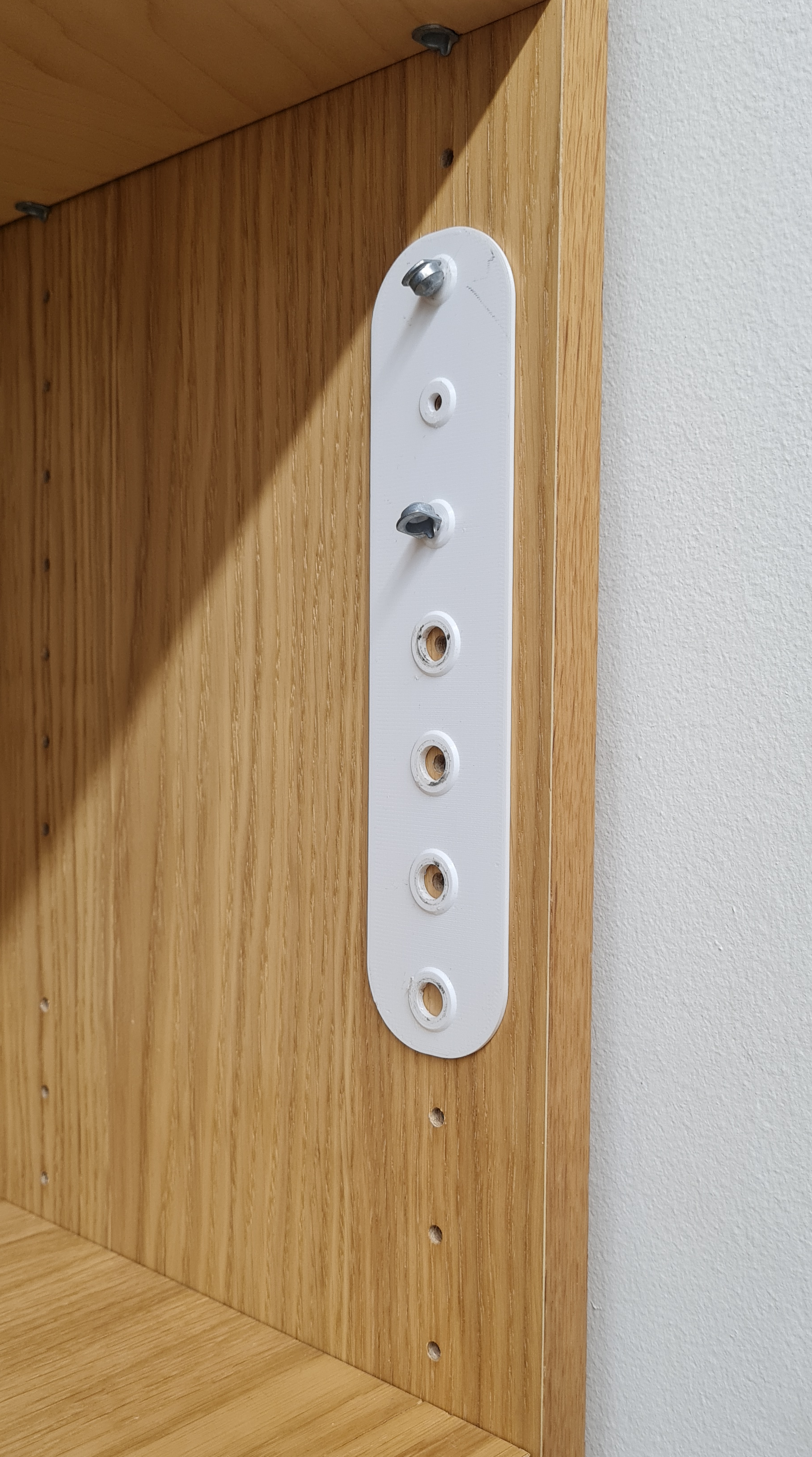 Shelf pin hole drill jig / template (5mm) - photo 2